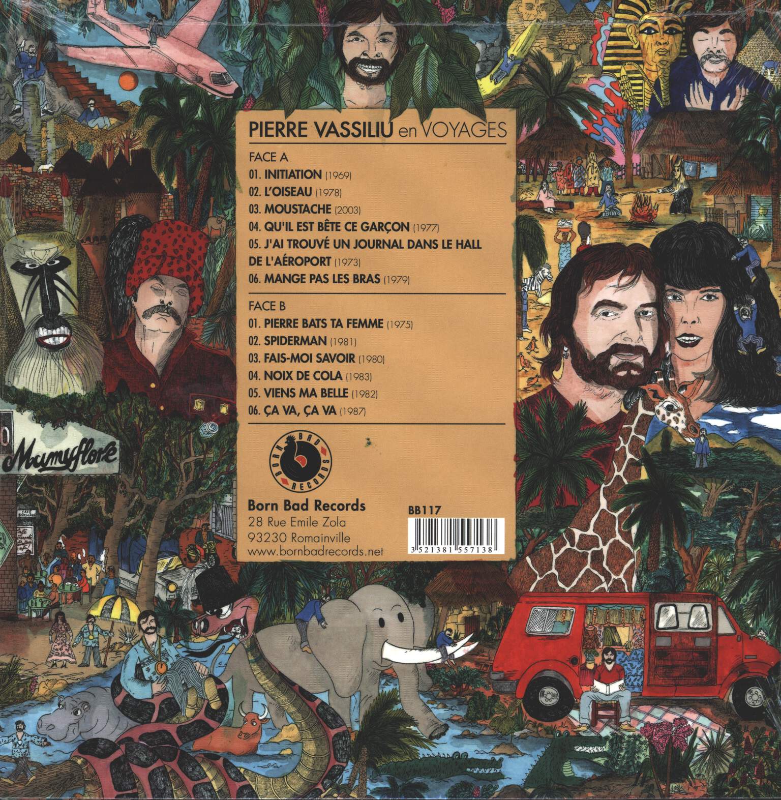 Pierre Vassiliu: En Voyages, LP (Vinyl)