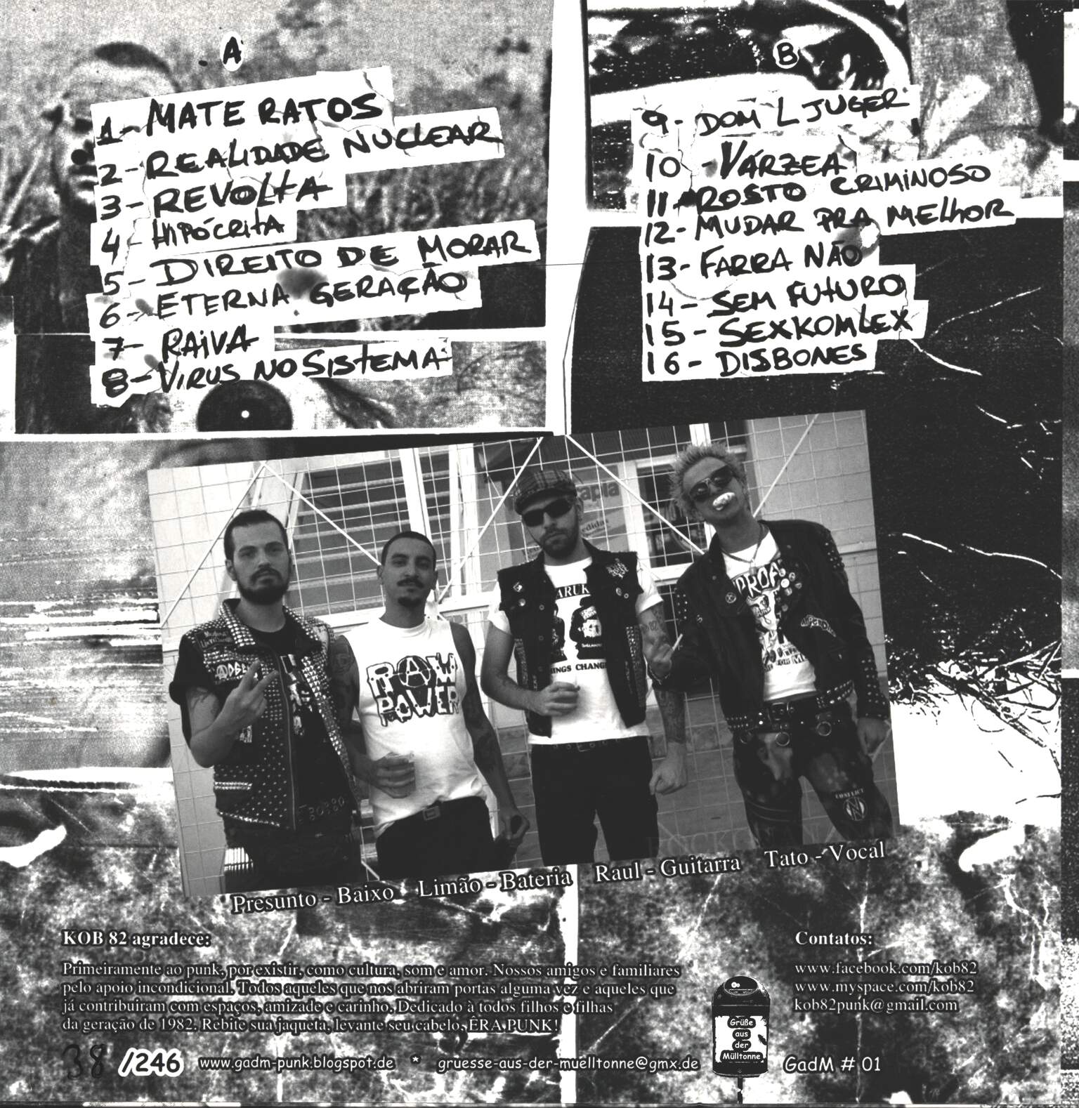 Kob 82: Propaganda pelo Ato, LP (Vinyl)