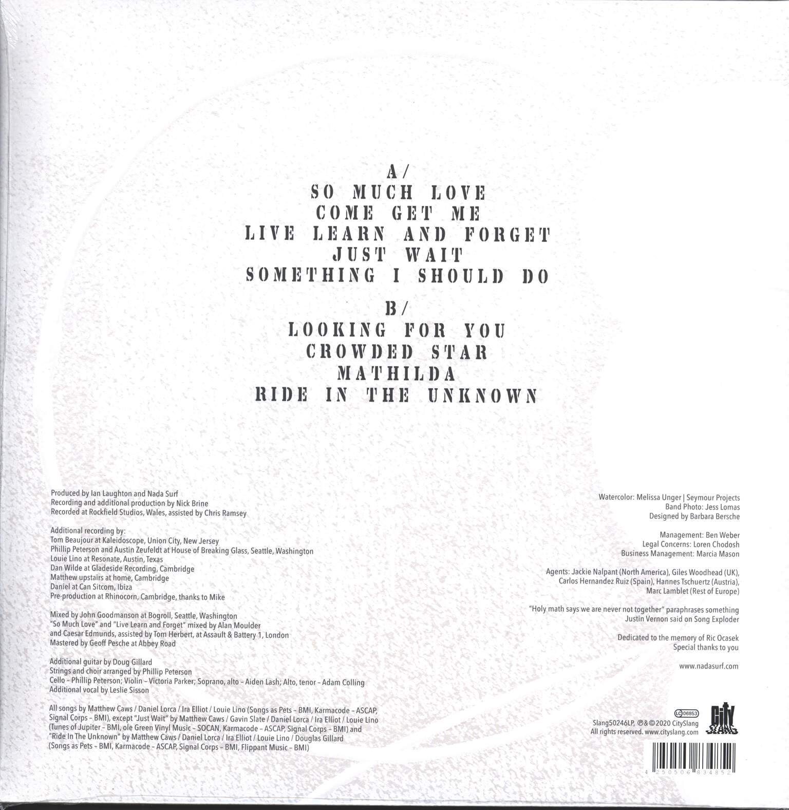 Nada Surf: Never Not Together, LP (Vinyl)