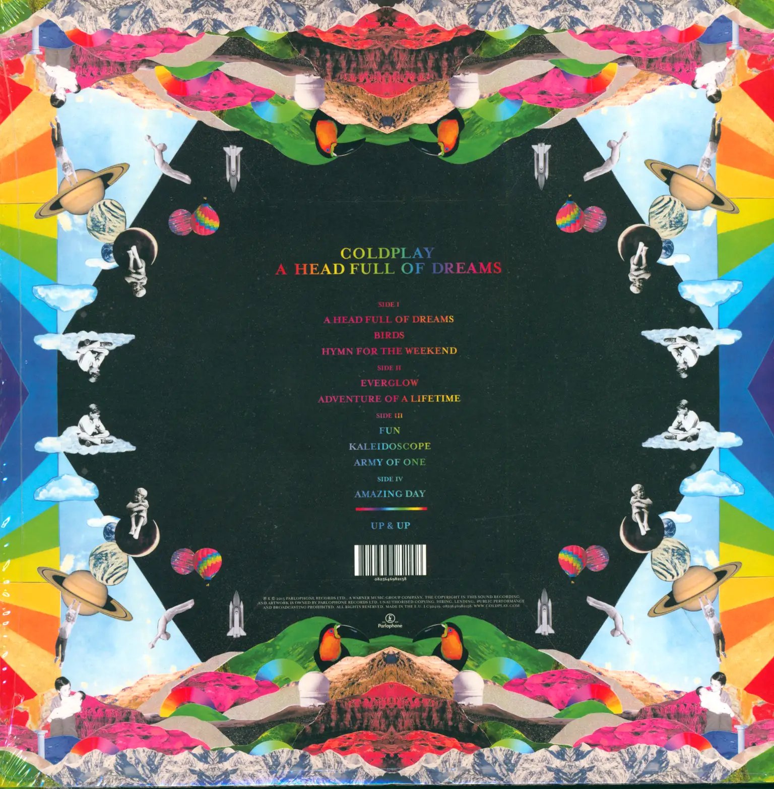 Coldplay: A Head Full Of Dreams, 2×LP (Vinyl)