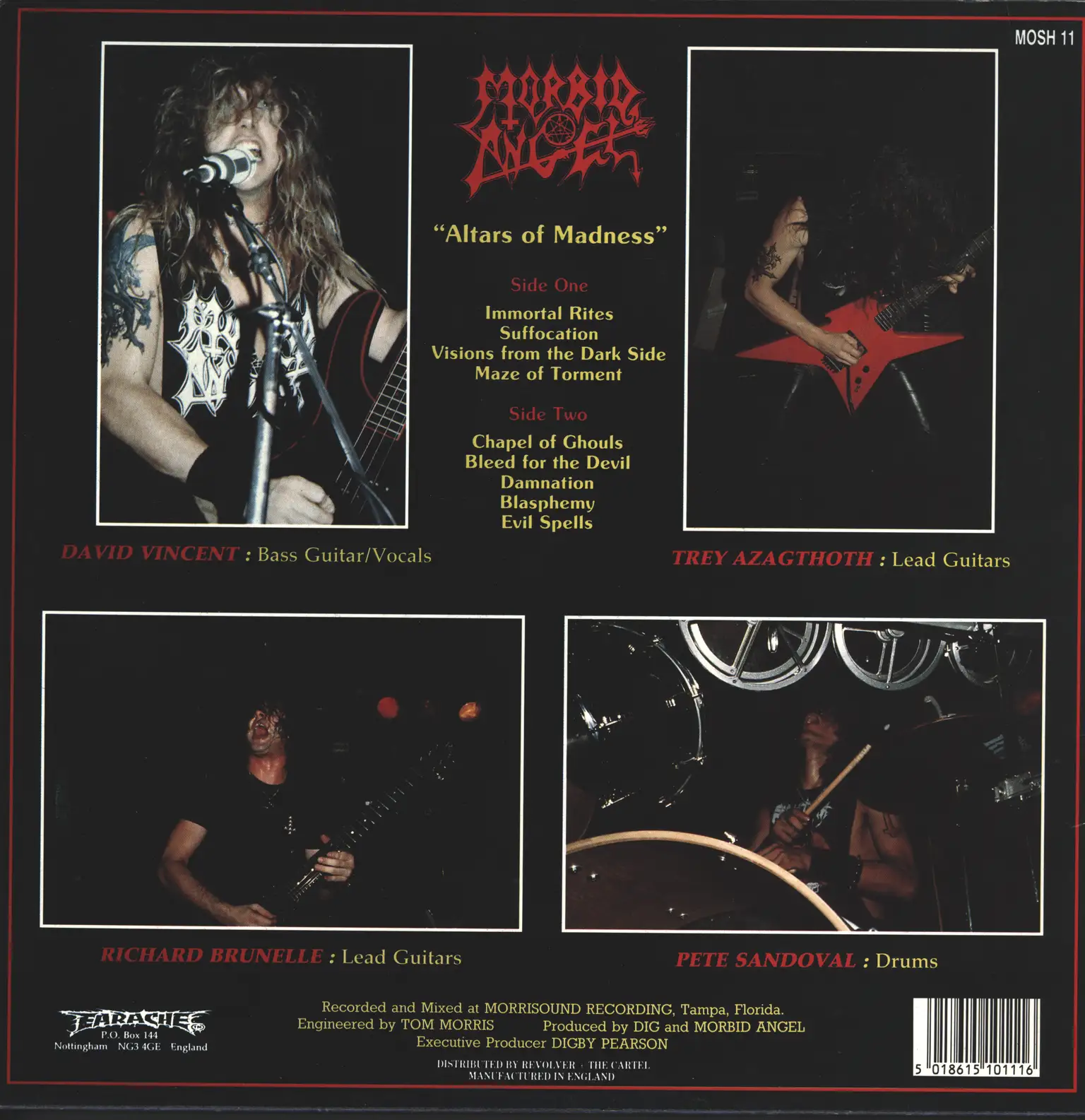 Morbid Angel: Altars Of Madness, LP (Vinyl)