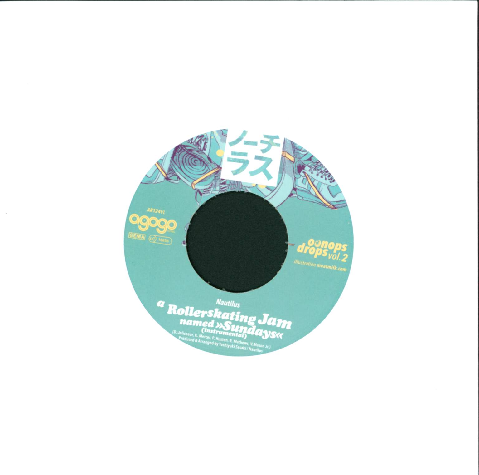 Nautilus: A Rollerskating Jam Named »Sundays«, 7" Single (Vinyl)