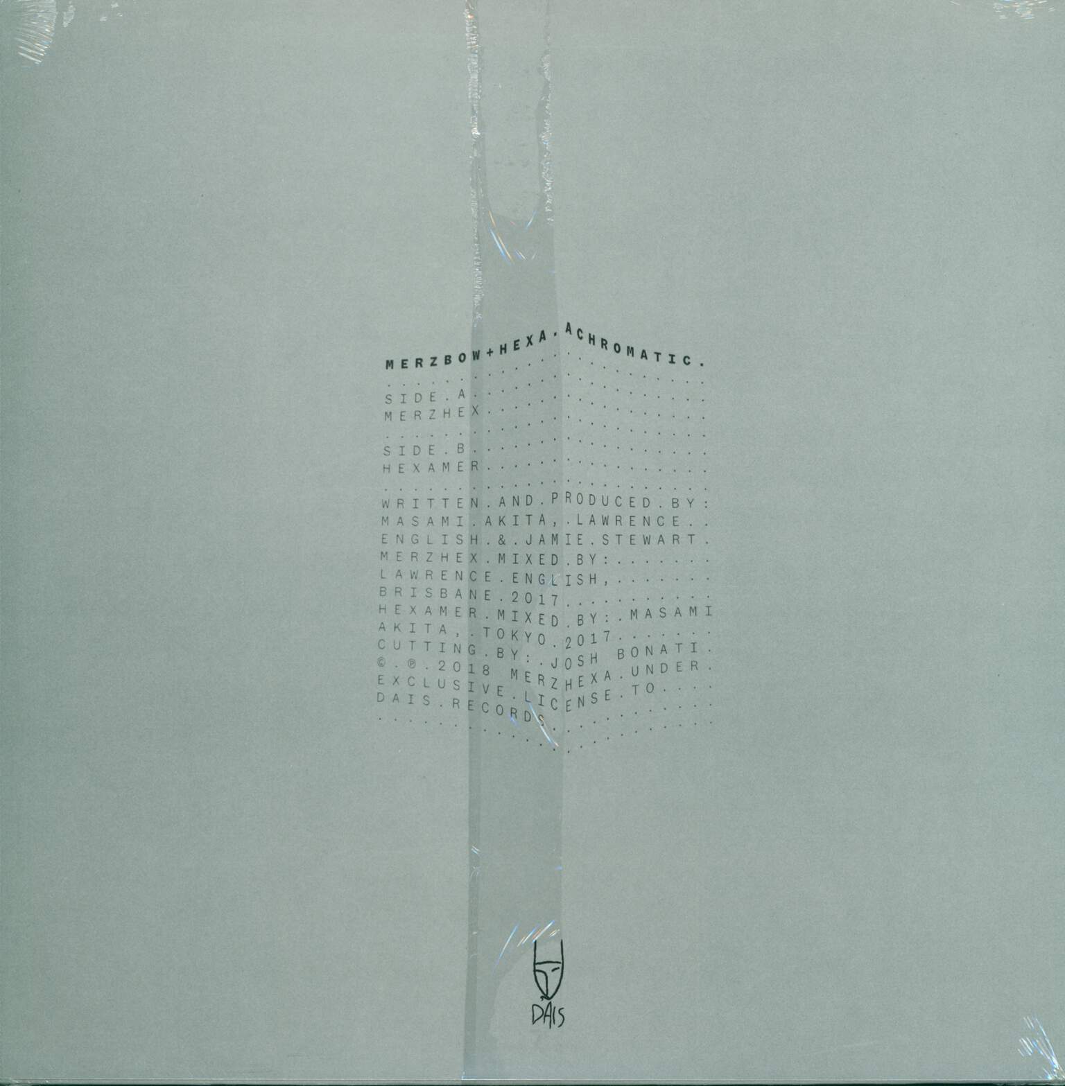 Merzbow: Achromatic, LP (Vinyl)