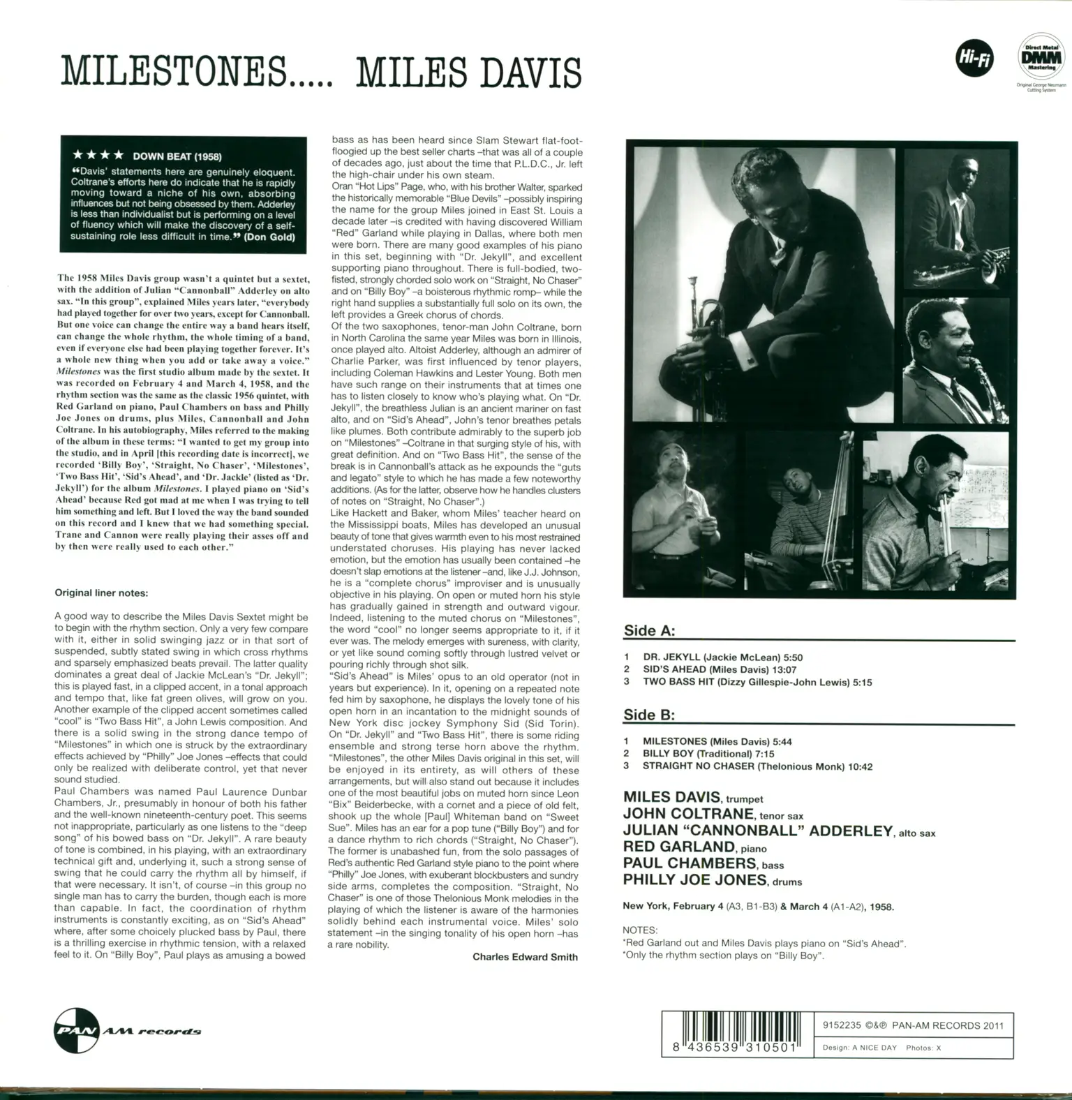 Miles Davis: Milestones, LP (Vinyl)