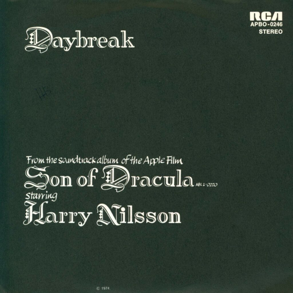 Harry Nilsson: Daybreak, 7" Single (Vinyl)