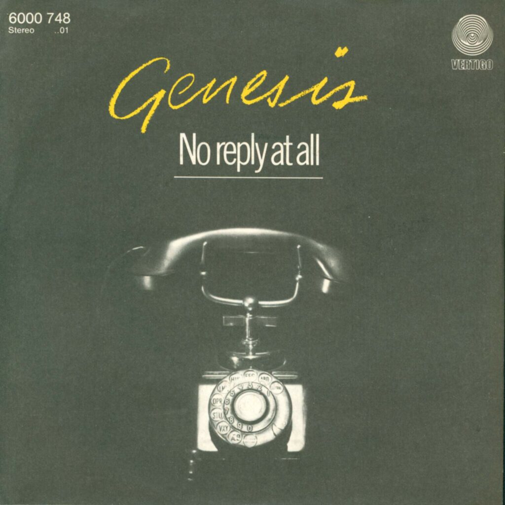 Genesis: No Reply At All, 7" Single (Vinyl)