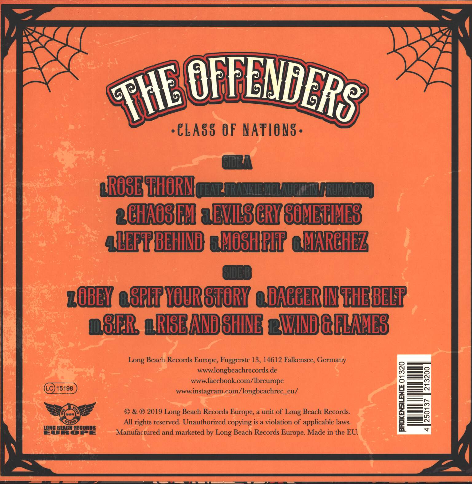 The Offenders: Class Of Nations, LP (Vinyl)