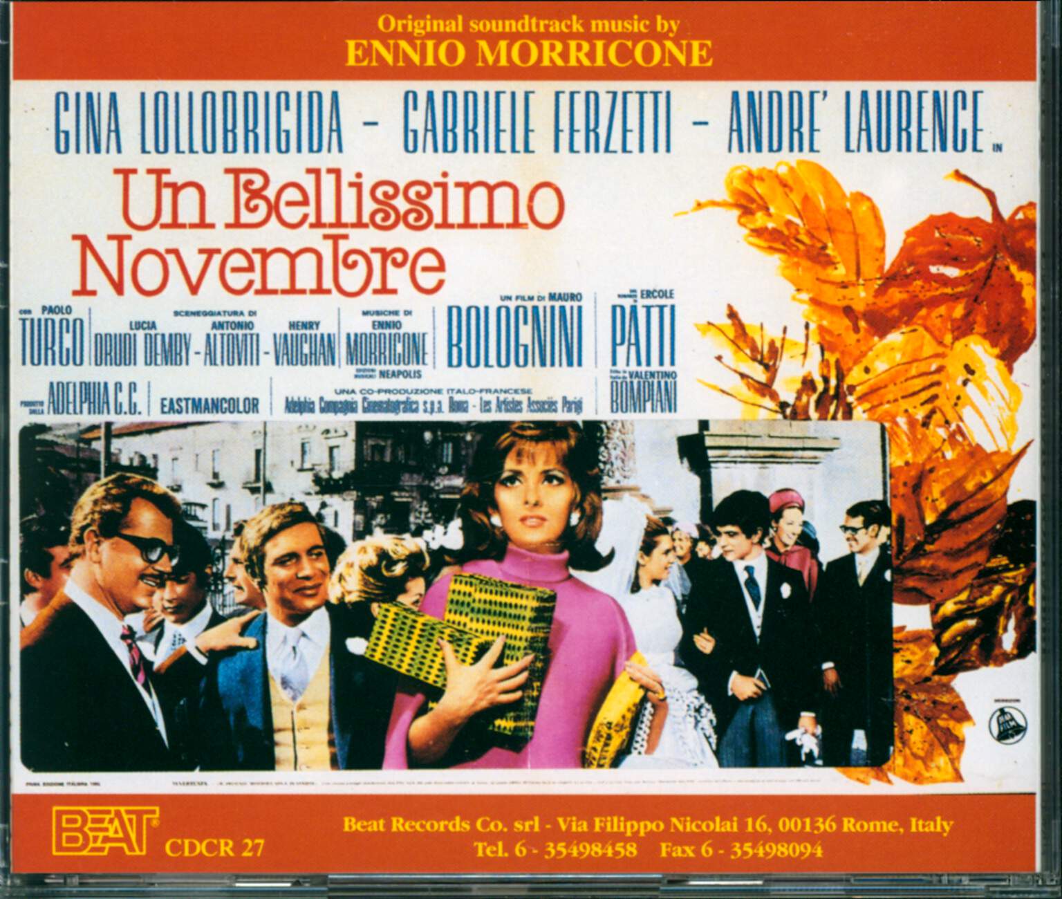 Ennio Morricone: Il Grande Silenzio/ Un Bellissimo Novembre, CD