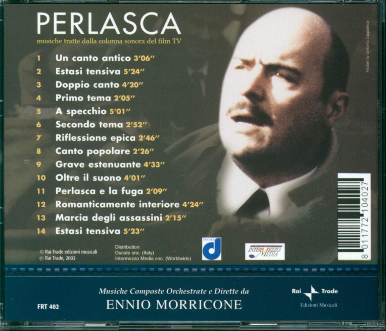Ennio Morricone: Perlasca (Musiche Tratte Dalla Colonna Sonora Del Film TV), CD