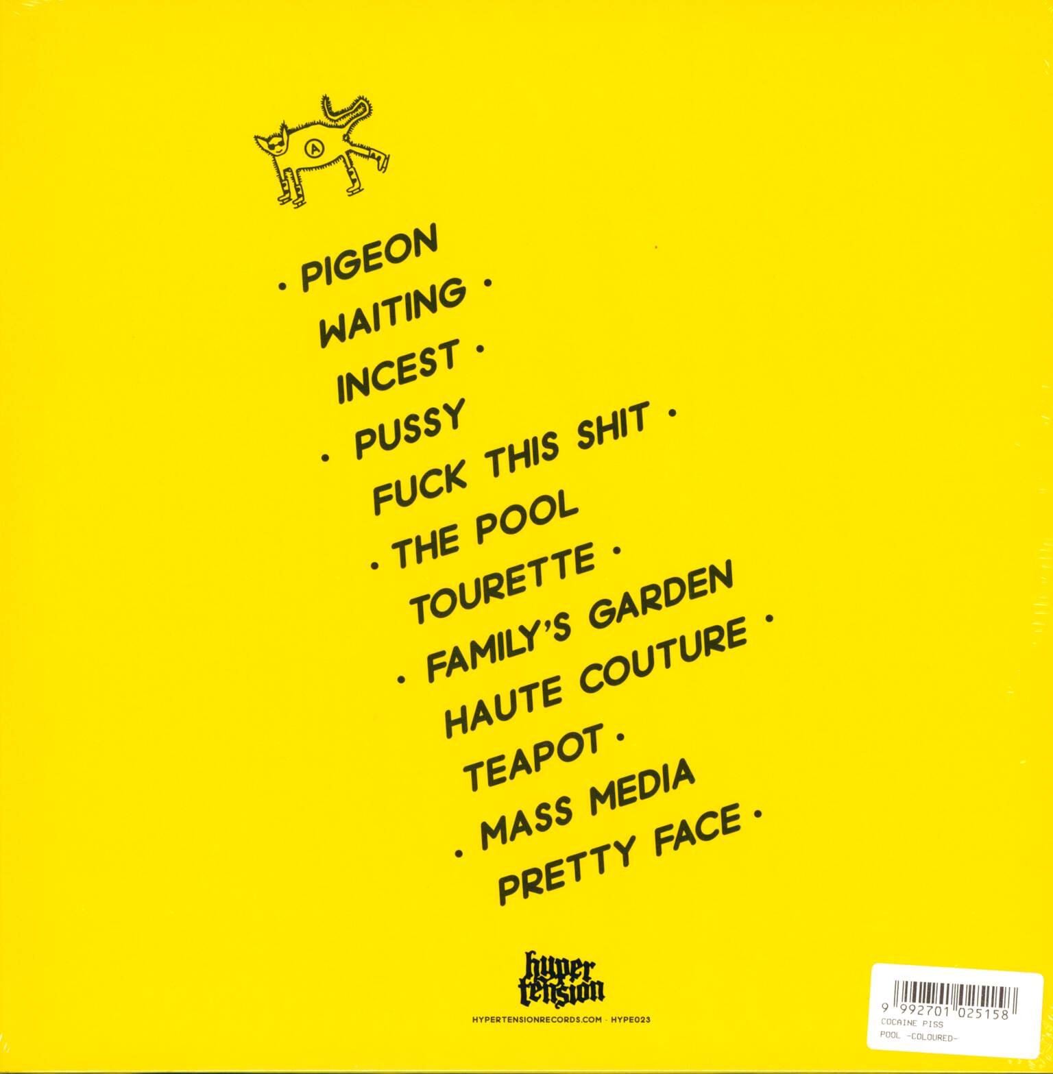 Cocaine Piss: The Pool, LP (Vinyl)