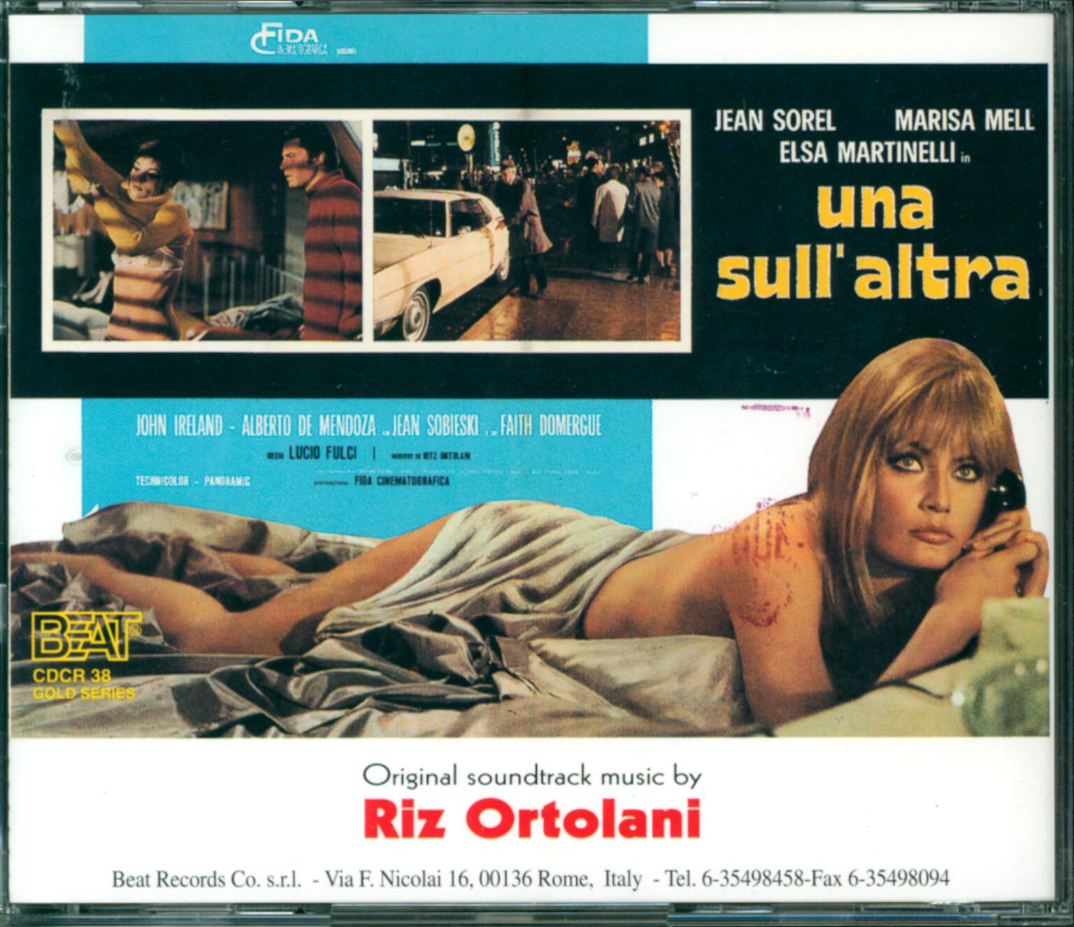 Riz Ortolani: Una Sull'Altra / Teresa La Ladra / Tiffany Memorandum (Original Soundtrack Music From The Films), CD