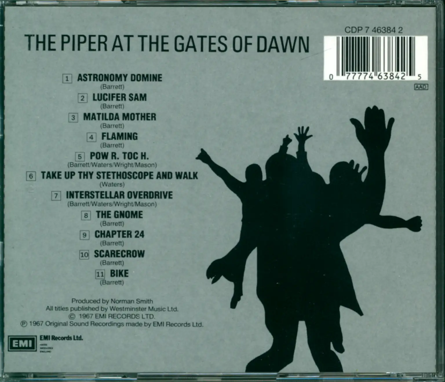Pink Floyd: The Piper At The Gates Of Dawn, CD