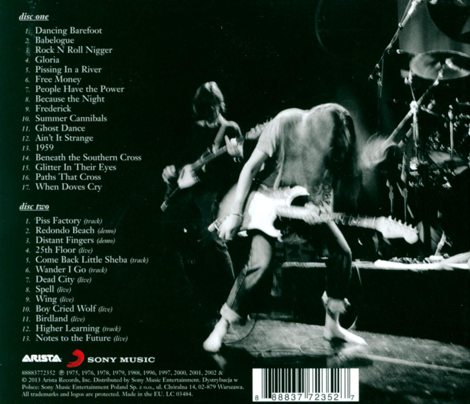 Patti Smith: Land (1975-2002), 2×CD