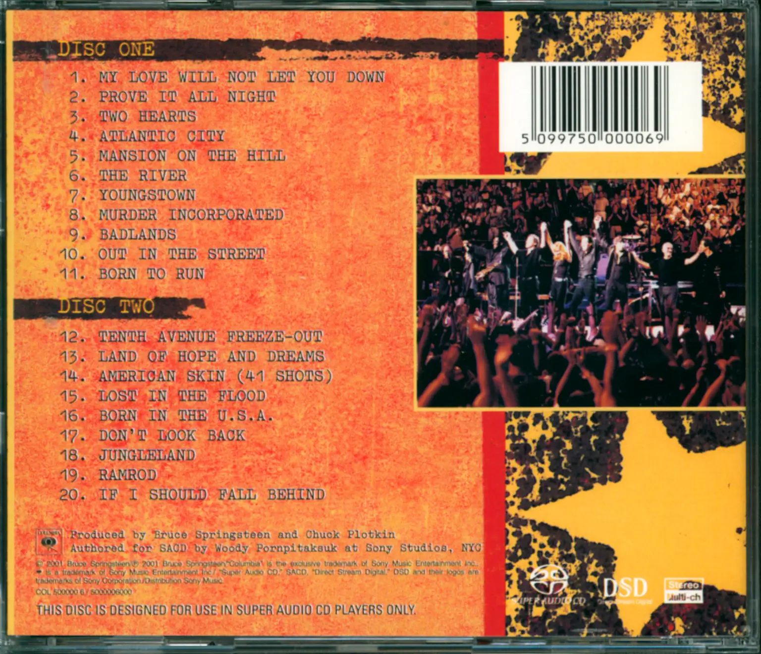 Bruce Springsteen & The E-Street Band: Live In New York City, 2×CD