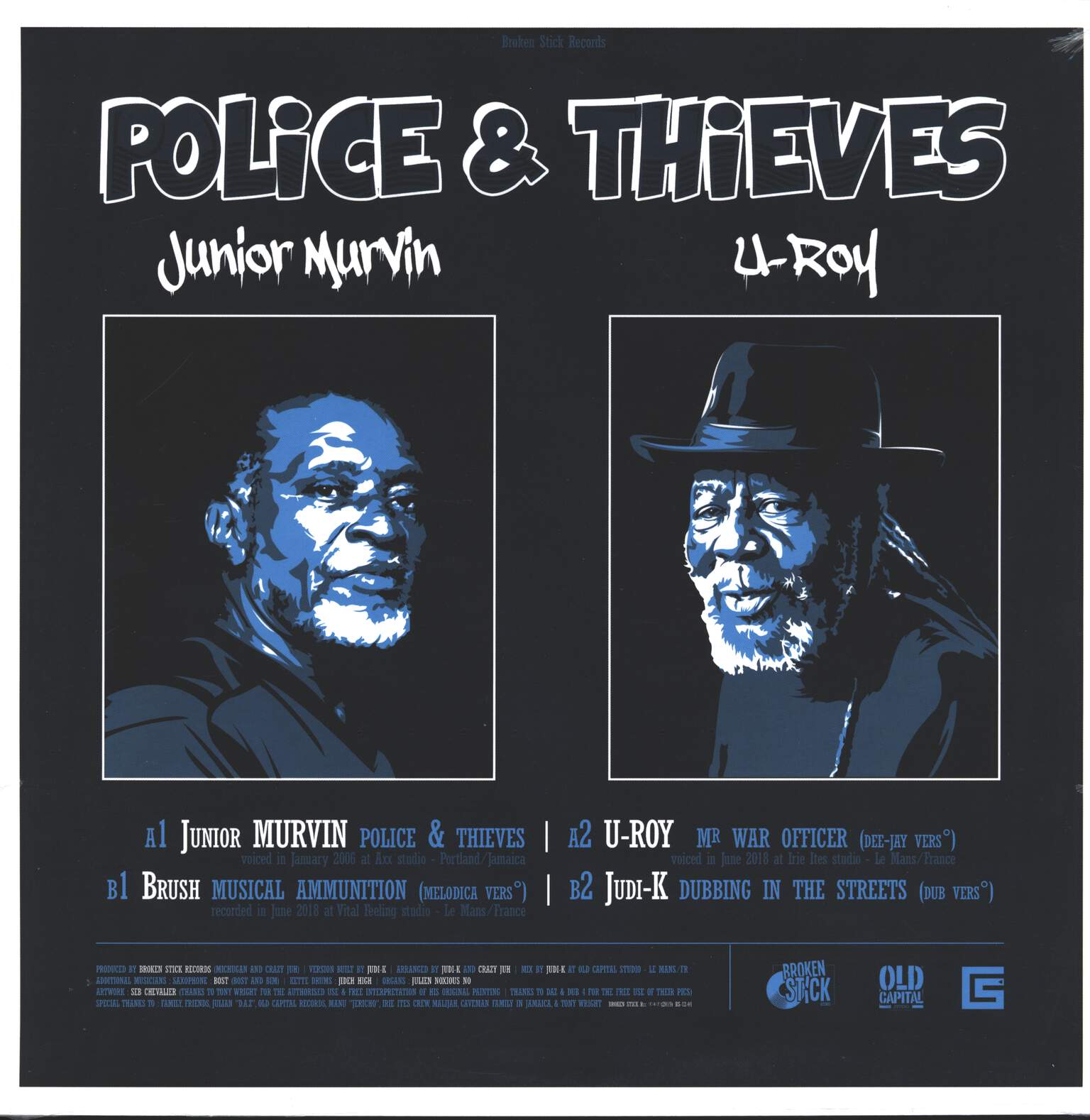 Junior Murvin: Police & Thieves, 12" Maxi Single (Vinyl)