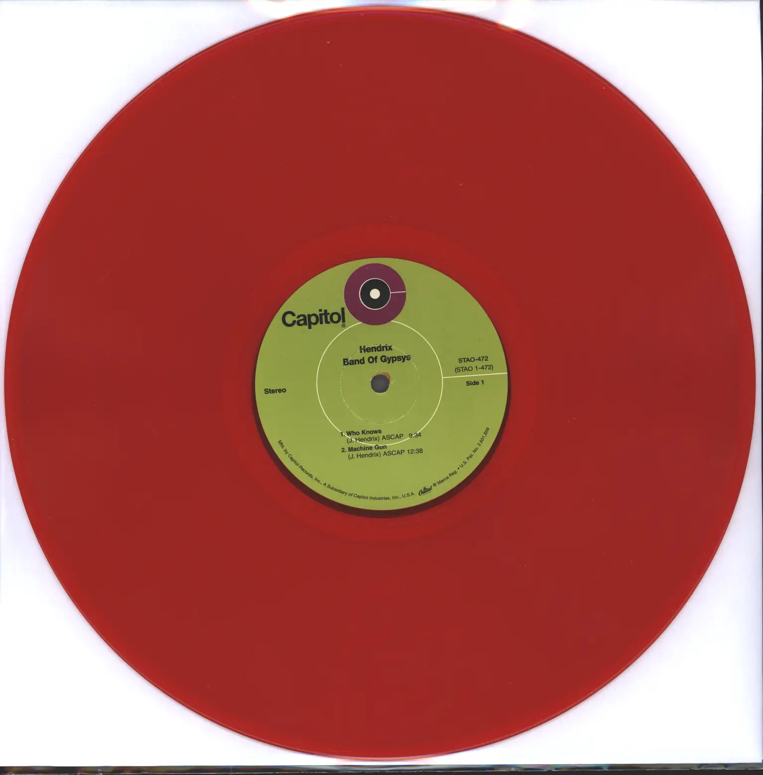 Jimi Hendrix: Band Of Gypsys, LP (Vinyl)