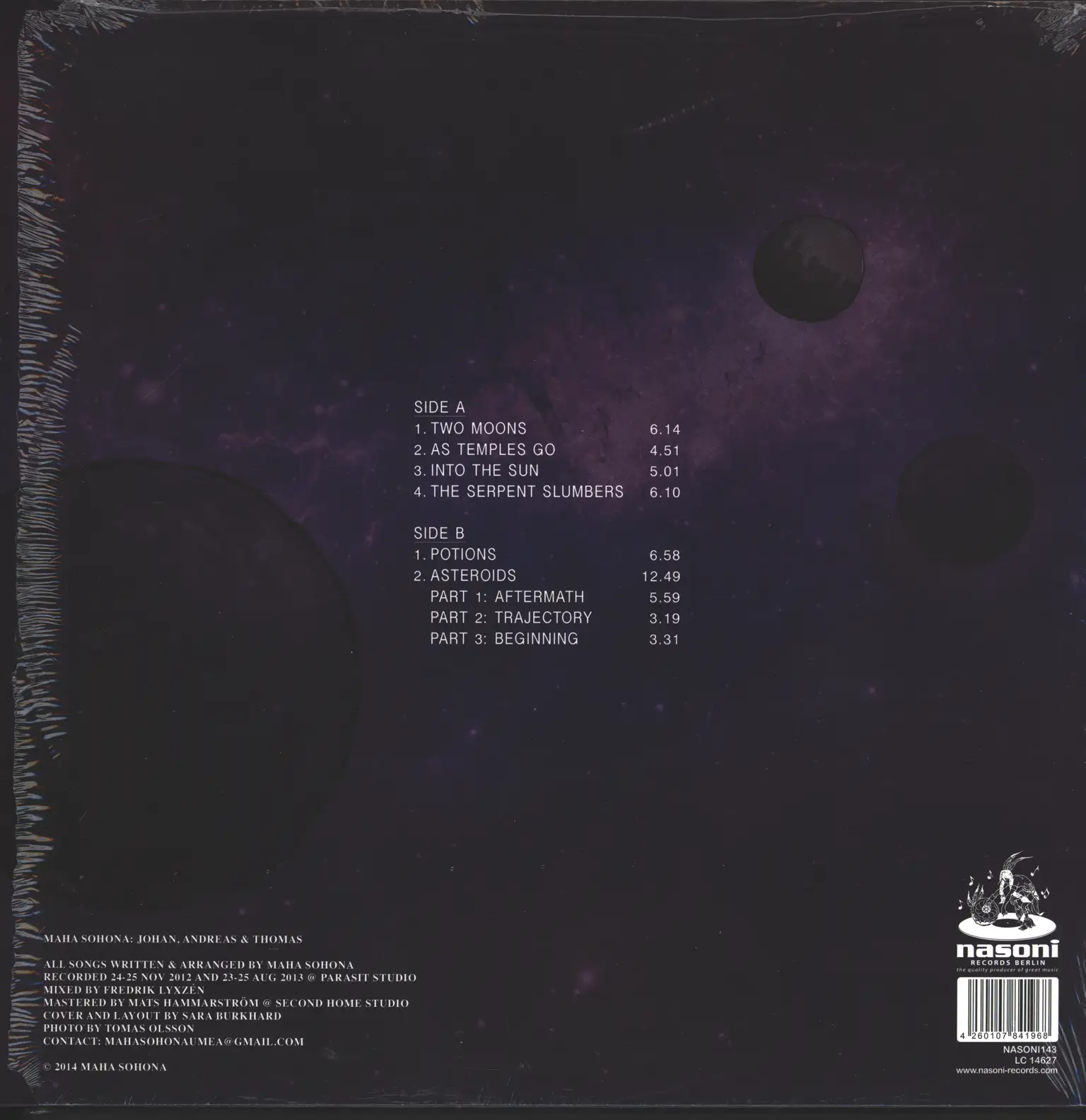 Maha Sohona: Maha Sohona, LP (Vinyl)