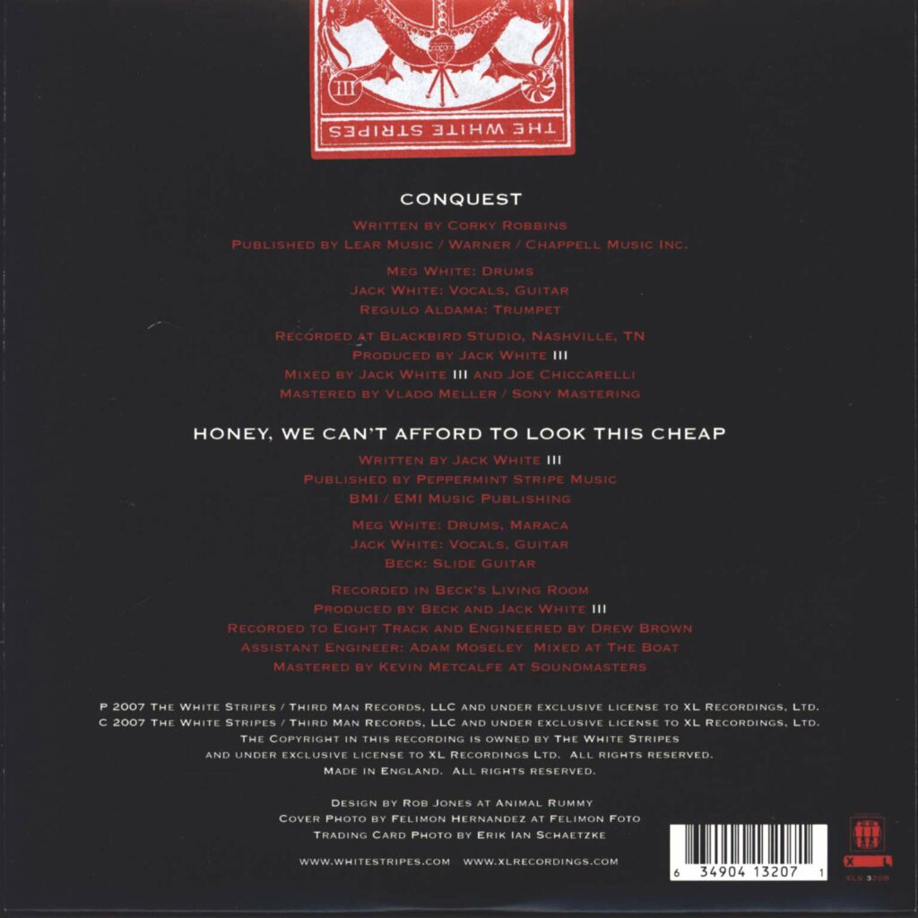 The White Stripes: Conquest 2/3, 7" Single (Vinyl)