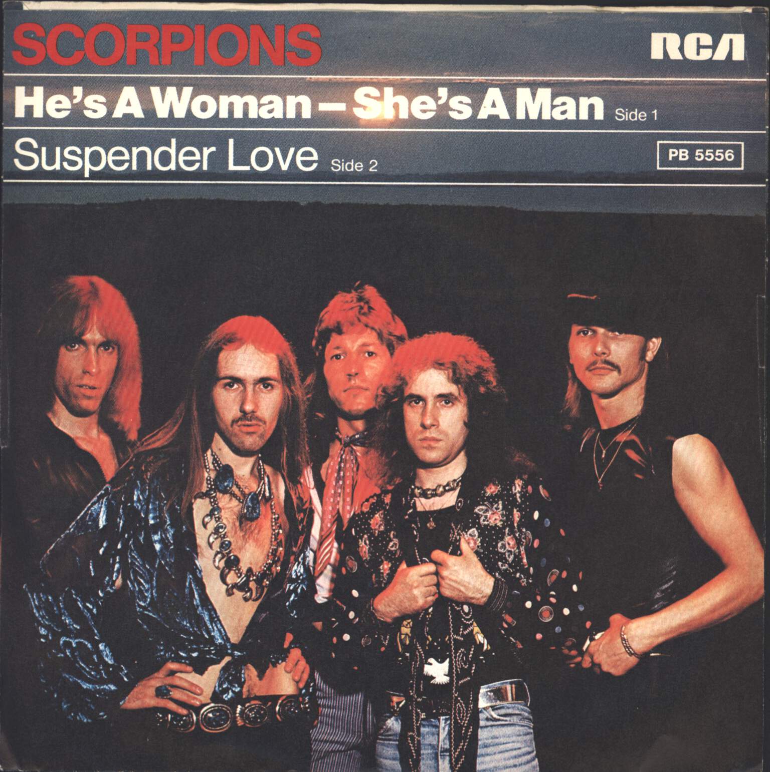 Scorpions: He's A Woman - She's A Man, 7" Single (Vinyl)