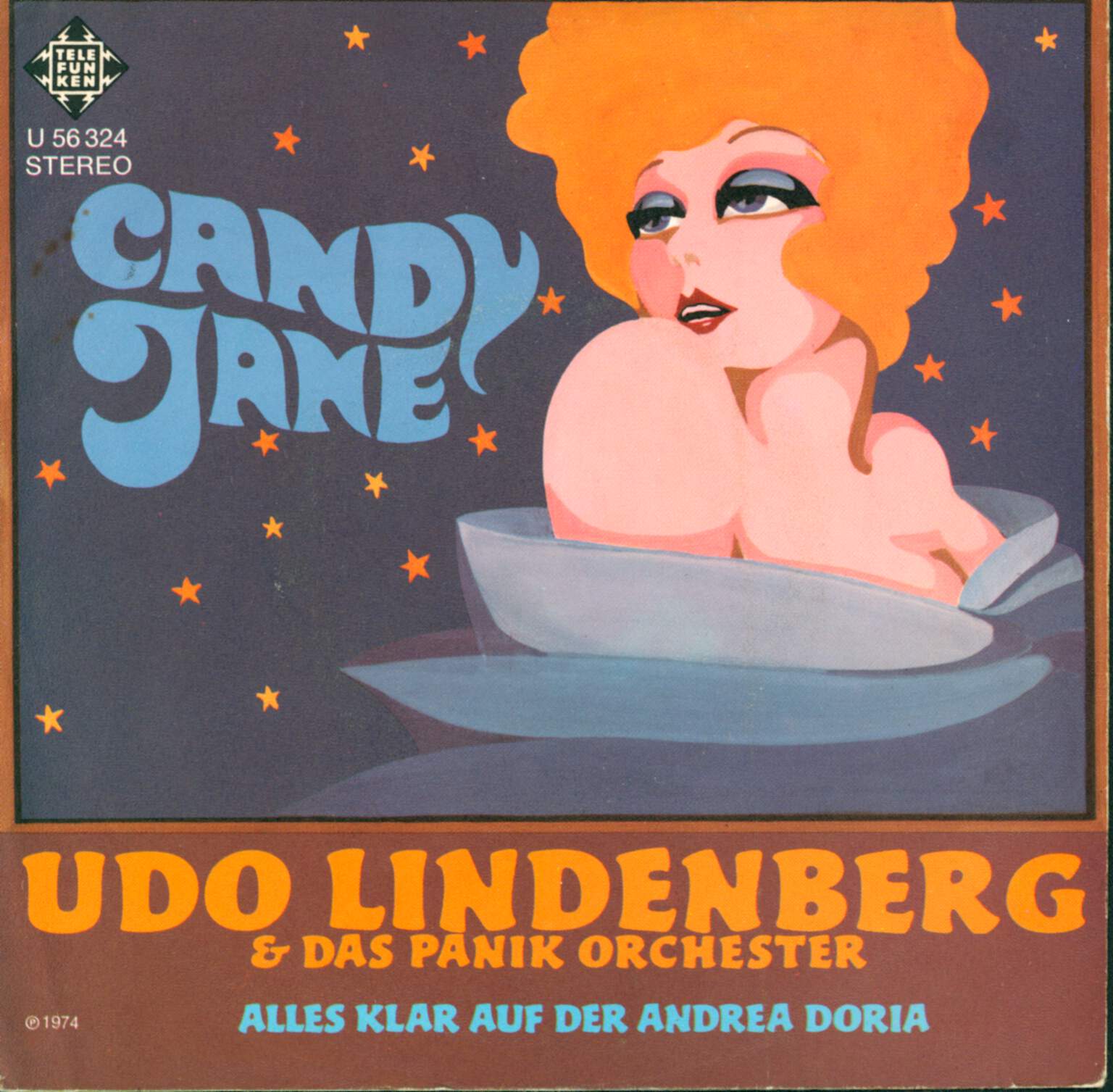 Udo Lindenberg Und Das Panikorchester: Candy Jane / Alles Klar Auf Der Andrea Doria, 7" Single (Vinyl)