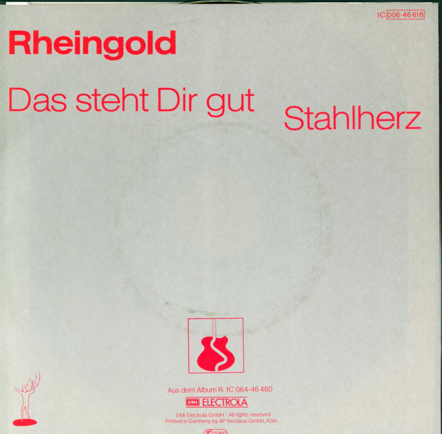 Rheingold: Das Steht Dir Gut / Stahlherz, 7" Single (Vinyl)
