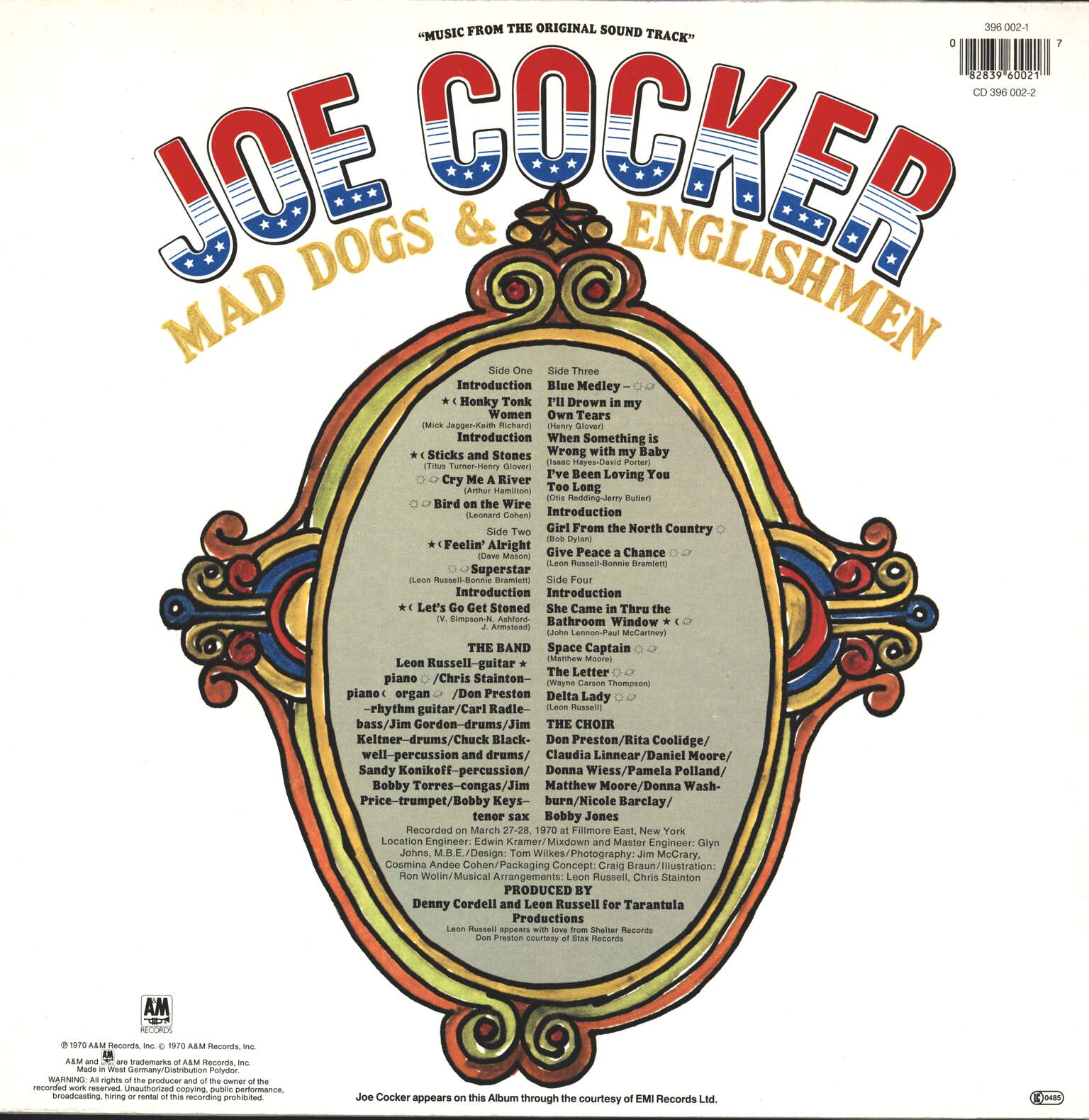 Joe Cocker: Mad Dogs & Englishmen, 2×LP (Vinyl)