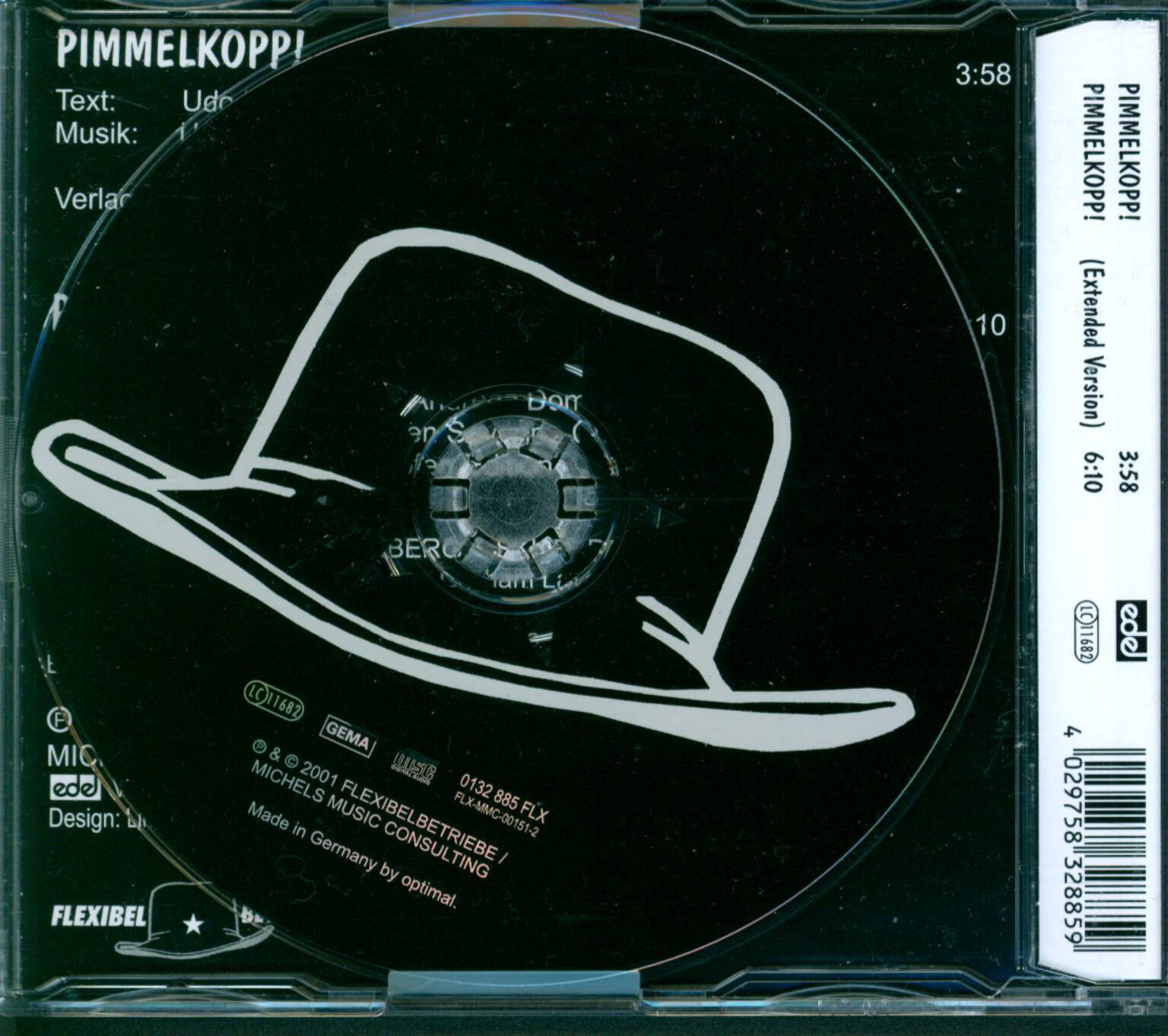 Udo Lindenberg: Pimmelkopp!, Mini CD