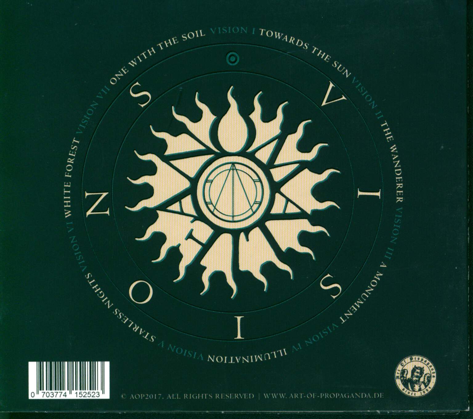 Anomalie: Visions, CD