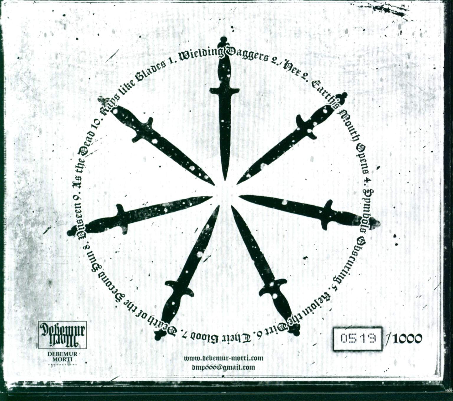 Slidhr: Deluge, CD