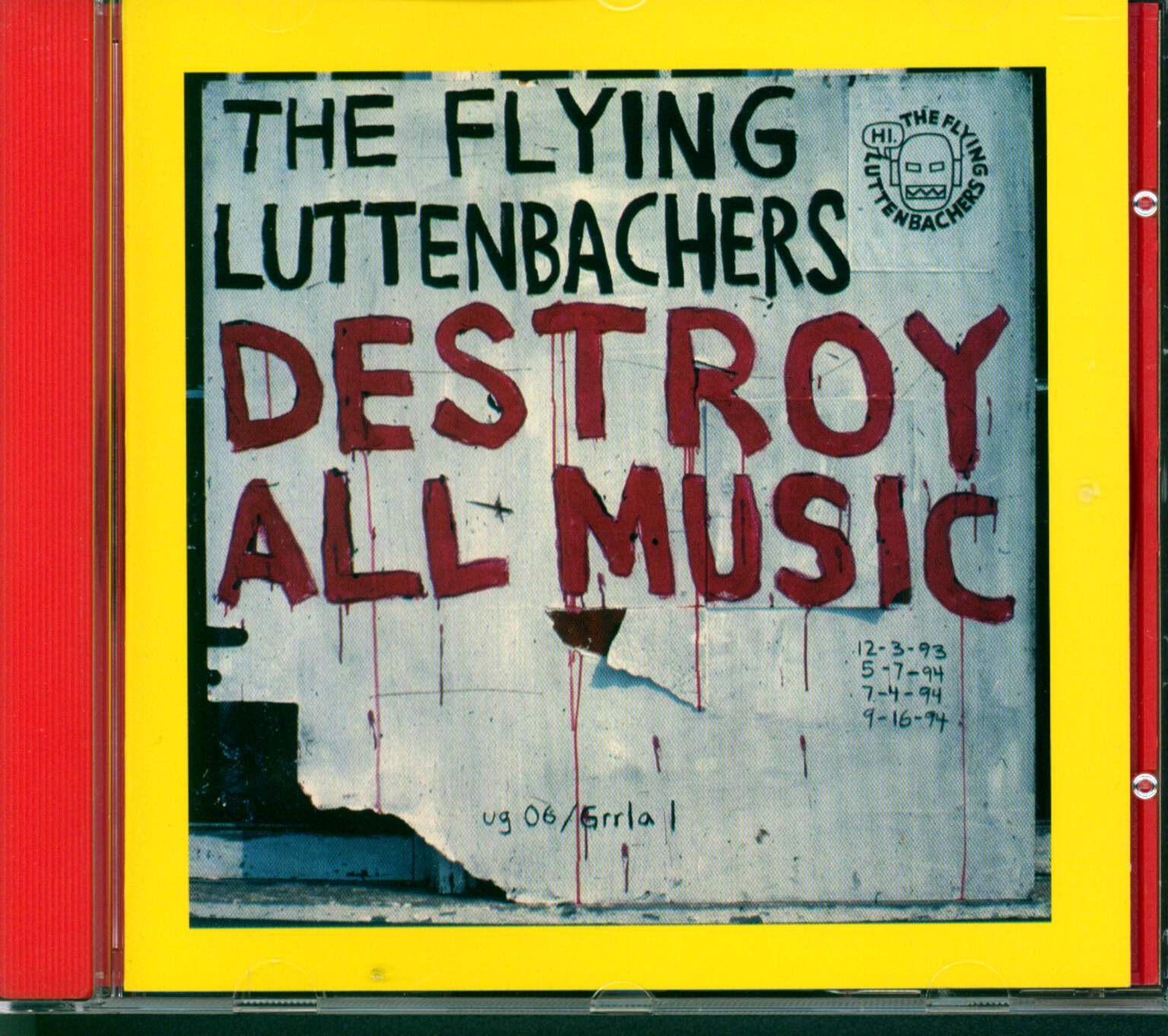 The Flying Luttenbachers: Destroy All Music, CD