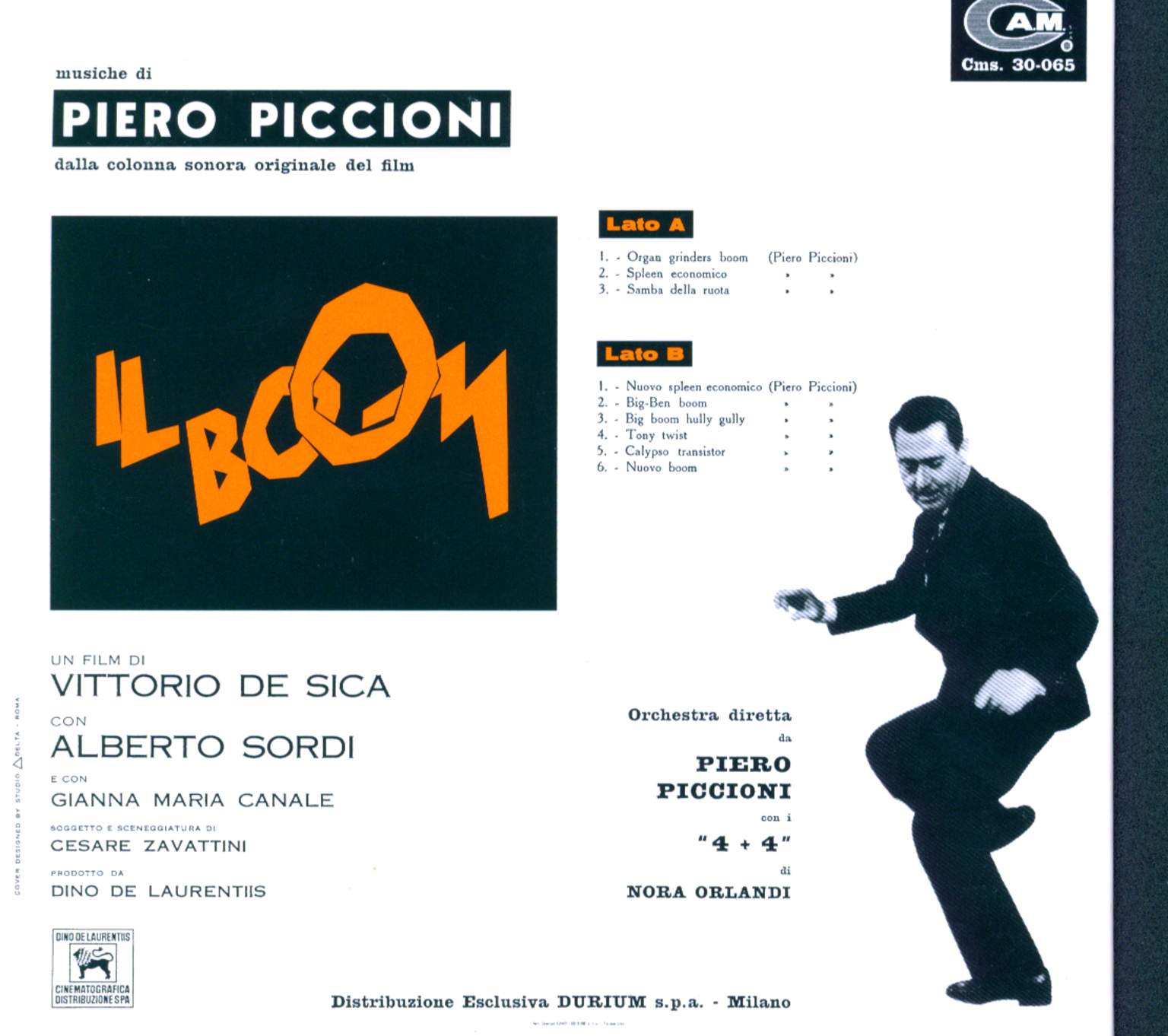 Piero Piccioni: Il Boom (Colonna Sonora Originale Del Film), CD