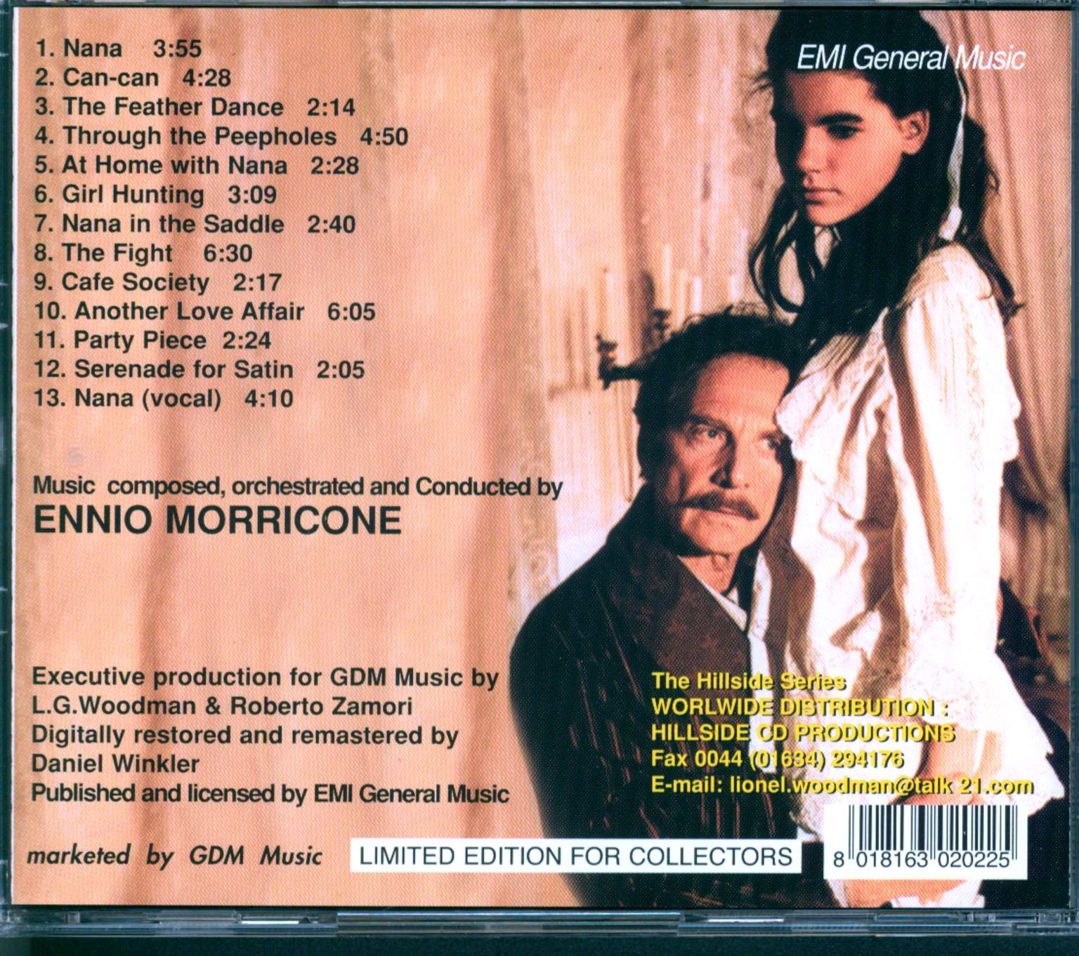 Ennio Morricone: Nana' (Original Soundtrack), CD