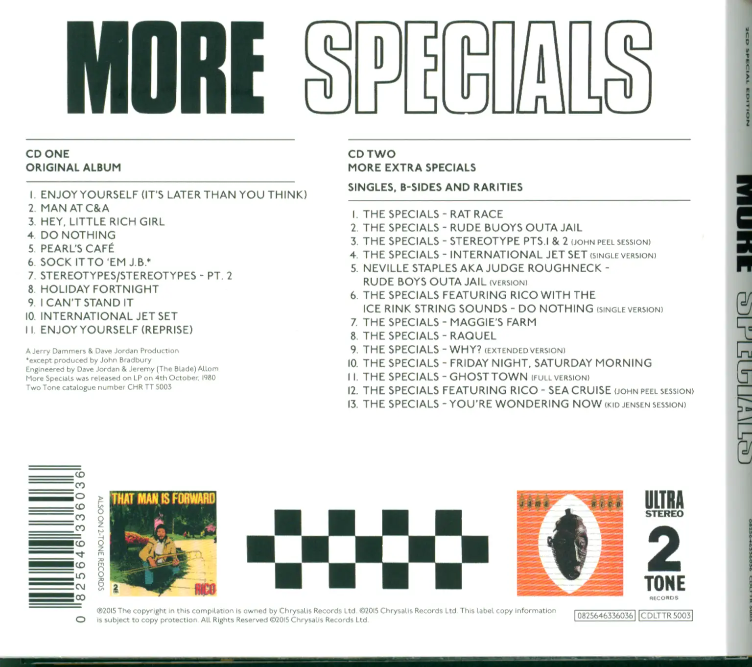 The Specials: More Specials, 2×CD