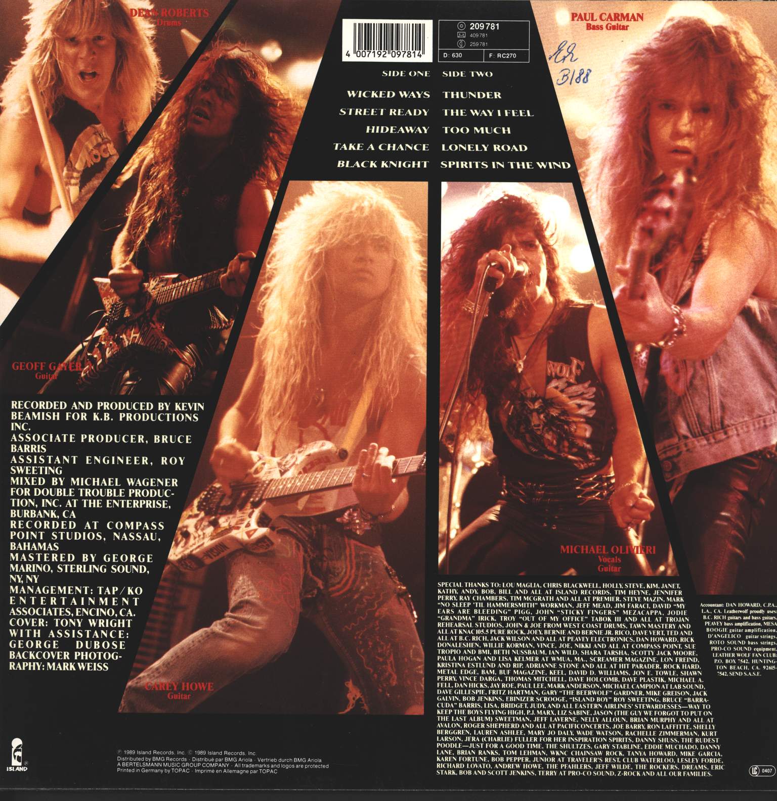 Leatherwolf: Street Ready, LP (Vinyl)