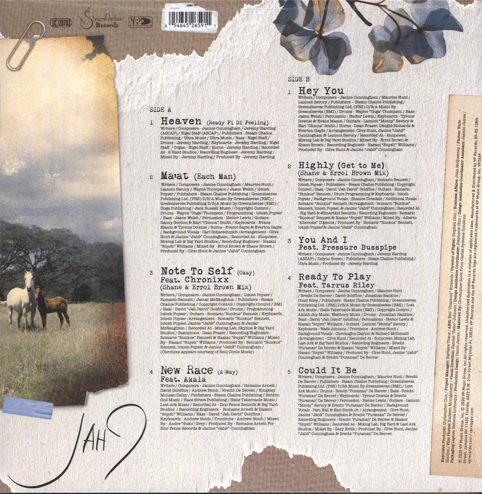 Jah9: Note To Self, LP (Vinyl)