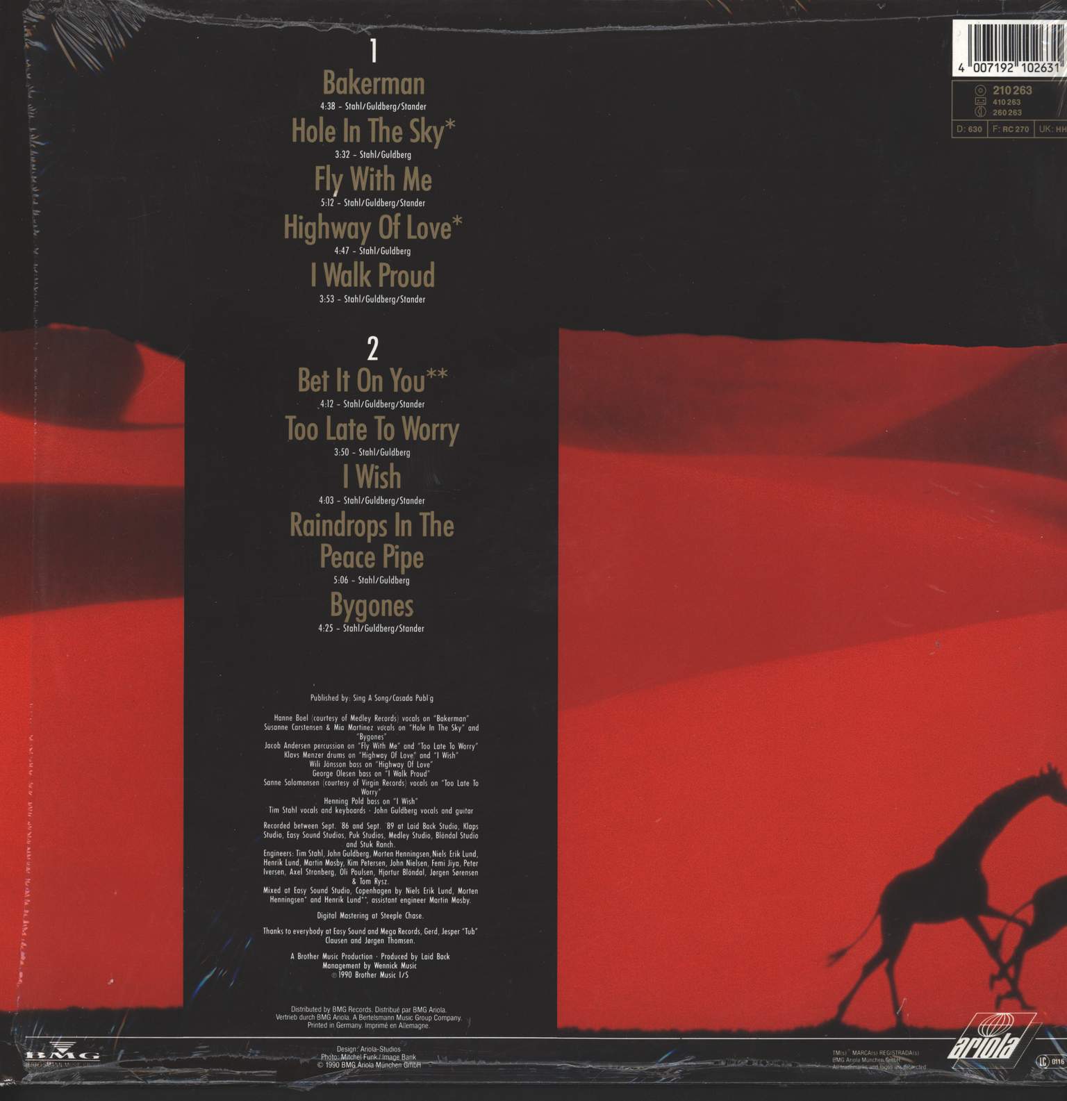 Laid Back: Hole In The Sky, LP (Vinyl)