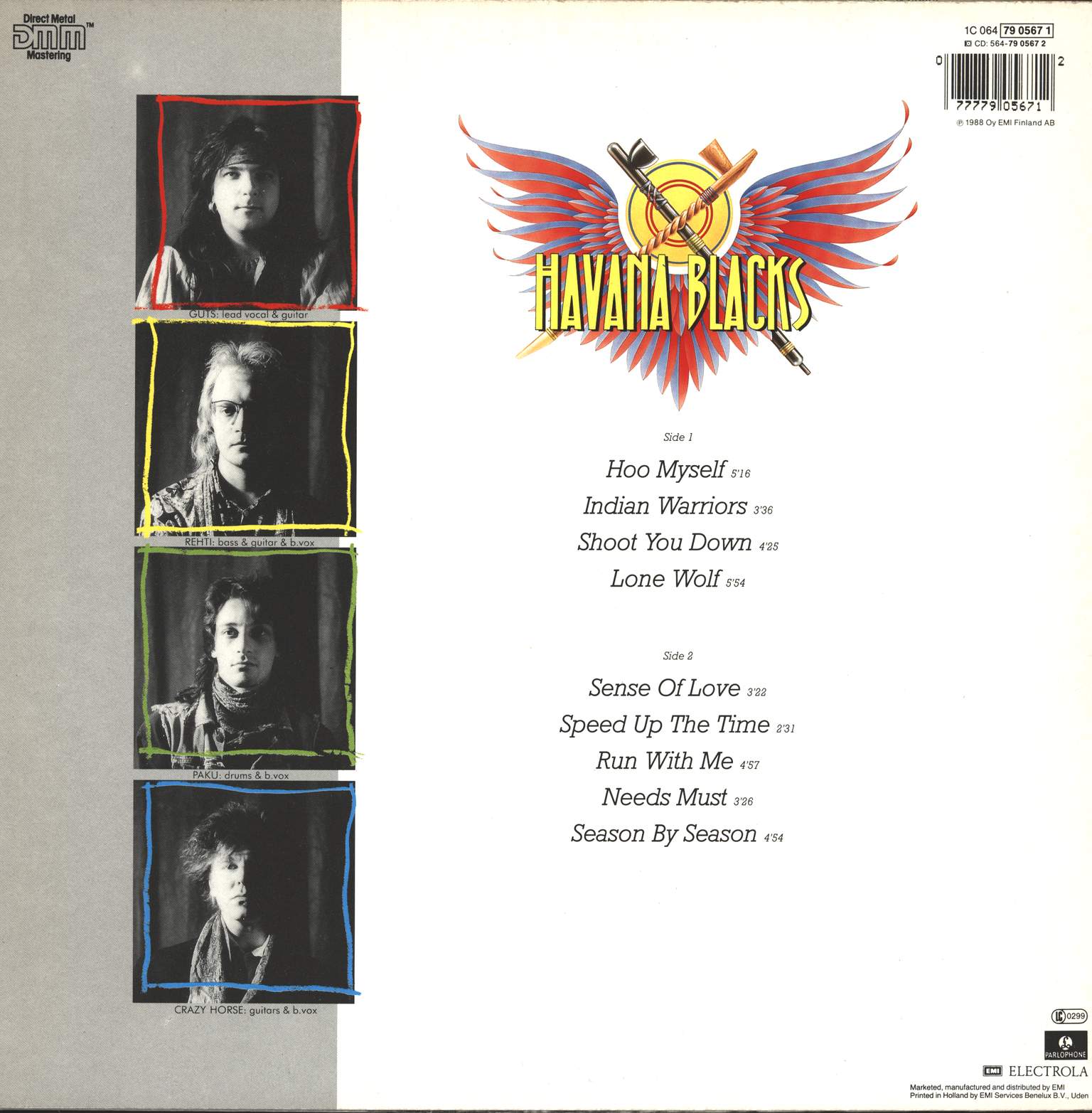 Havana Black: Indian Warrior, LP (Vinyl)