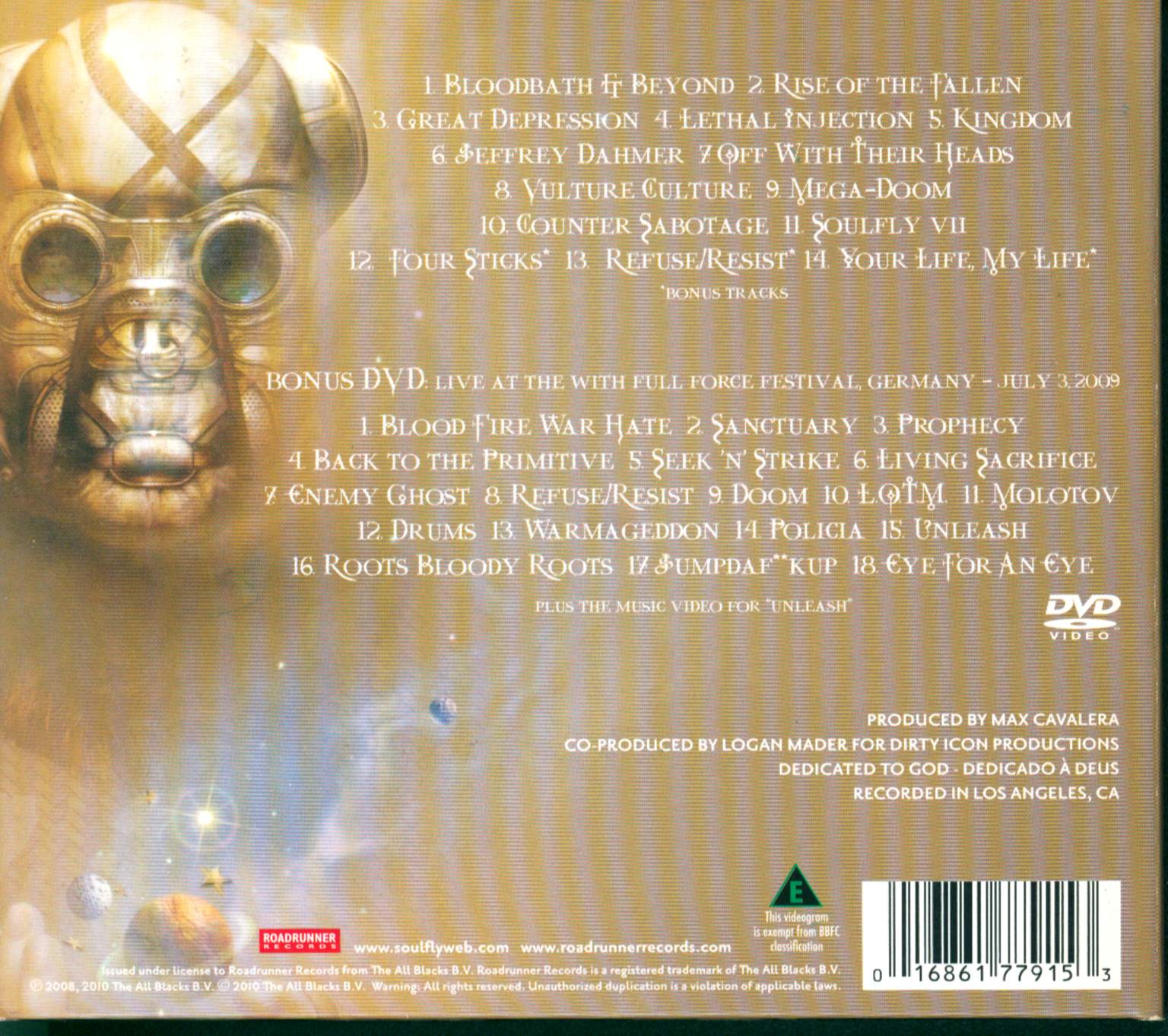Soulfly: Omen, CD