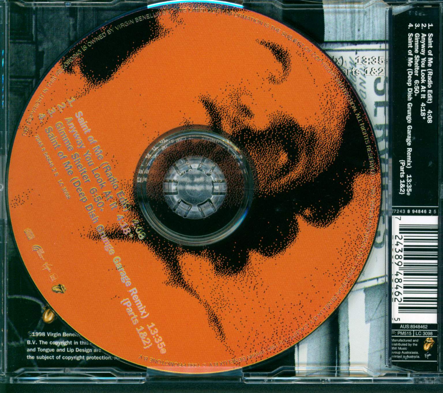 The Rolling Stones: Saint Of Me, Mini CD