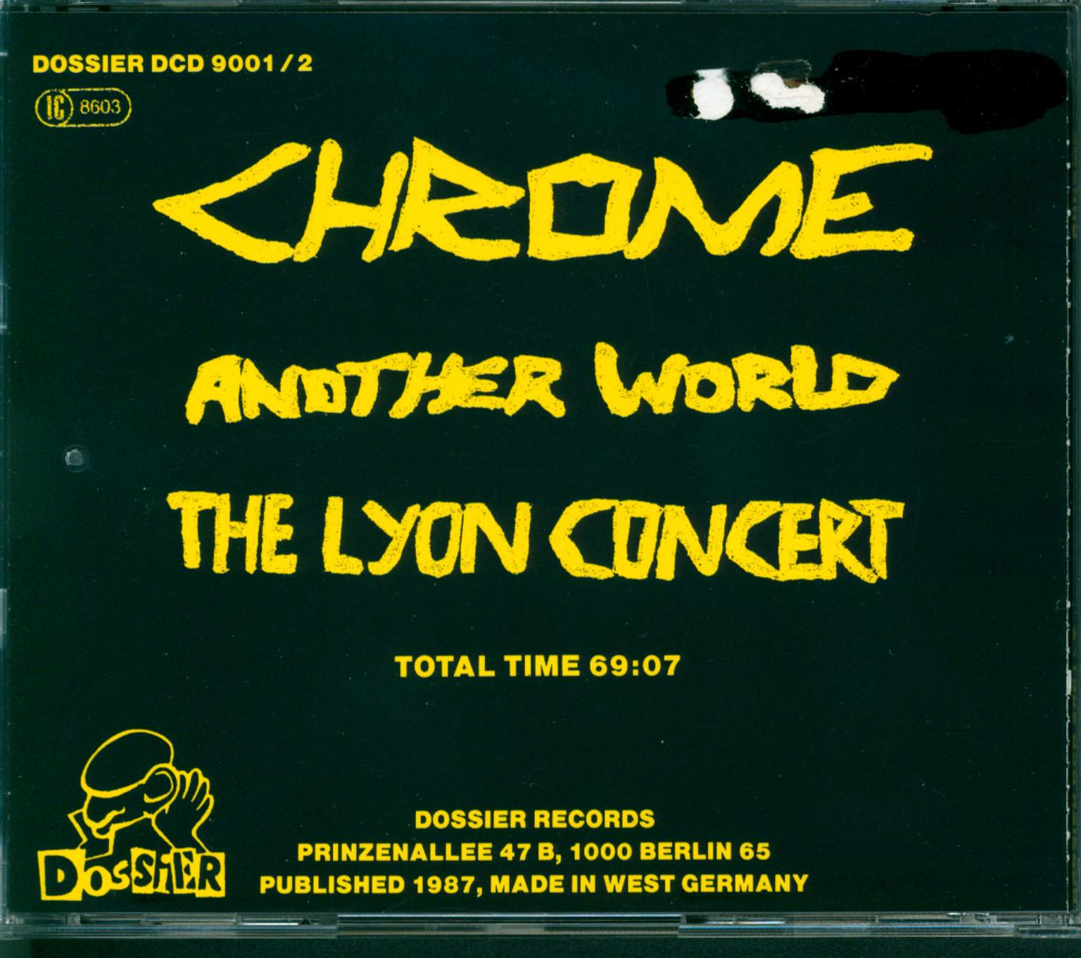 Chrome: Another World / The Lyon Concert, CD