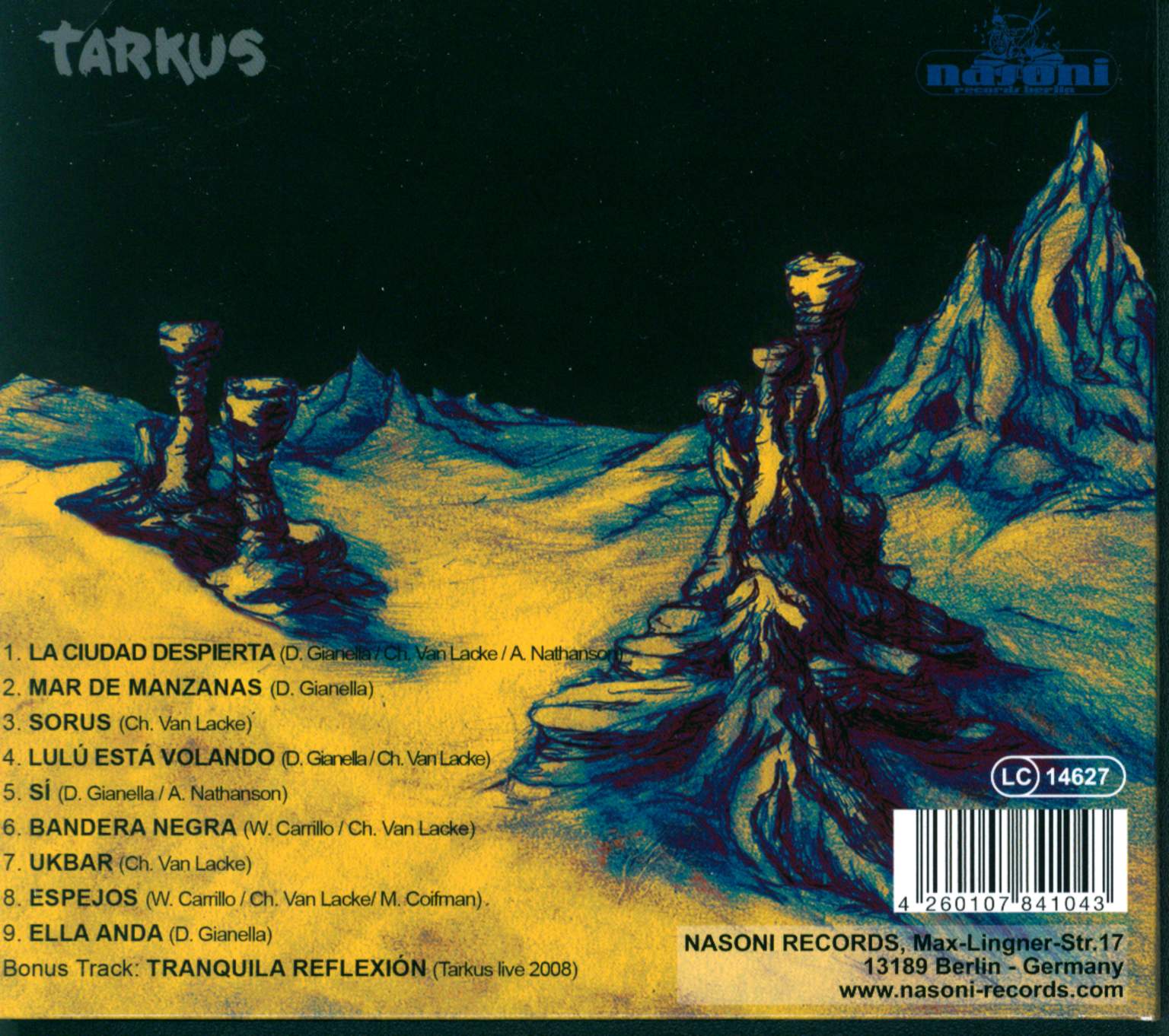 Tlön: Tlön, CD