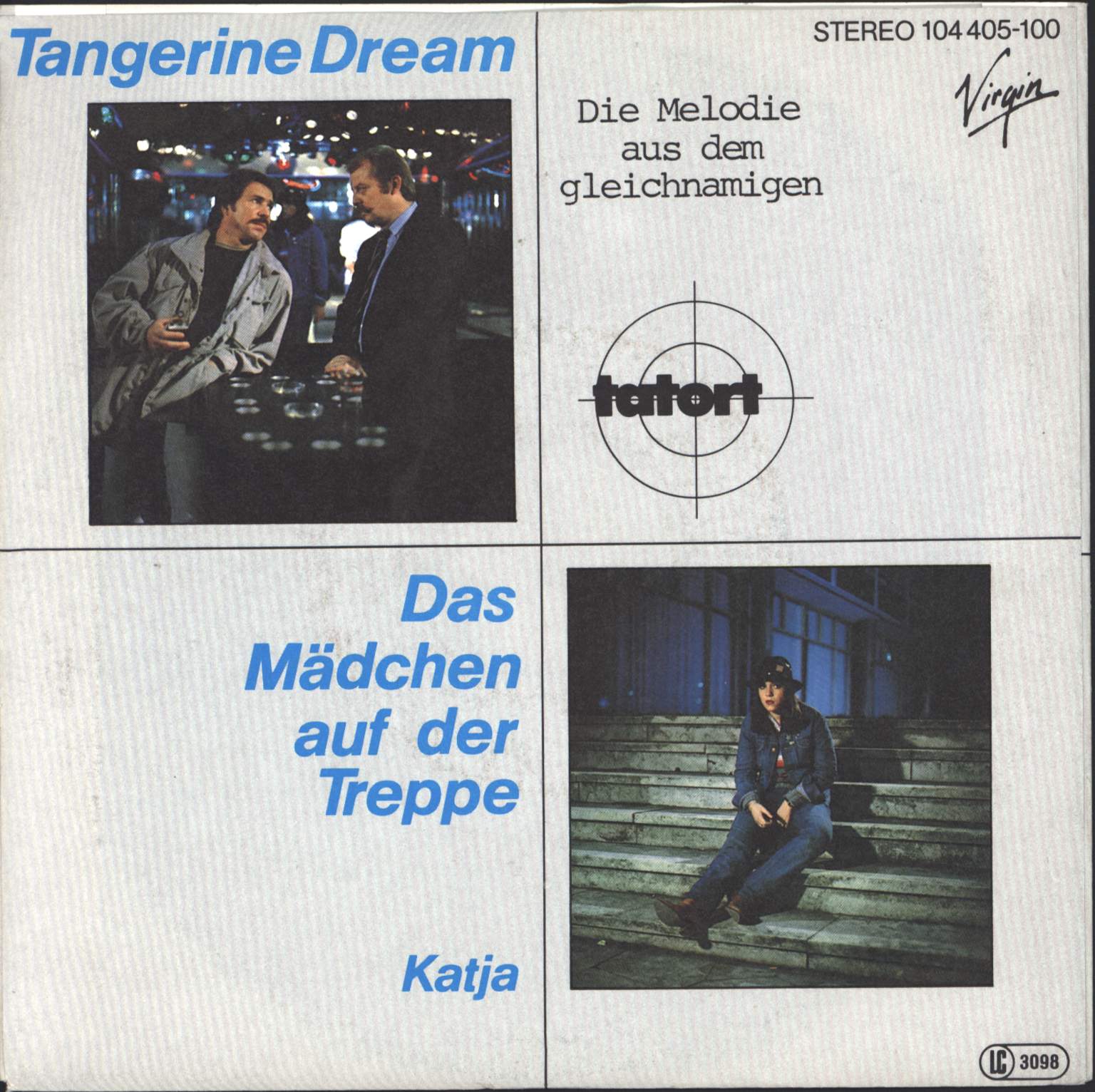 Tangerine Dream: Das Mädchen Auf Der Treppe, 7" Single (Vinyl)
