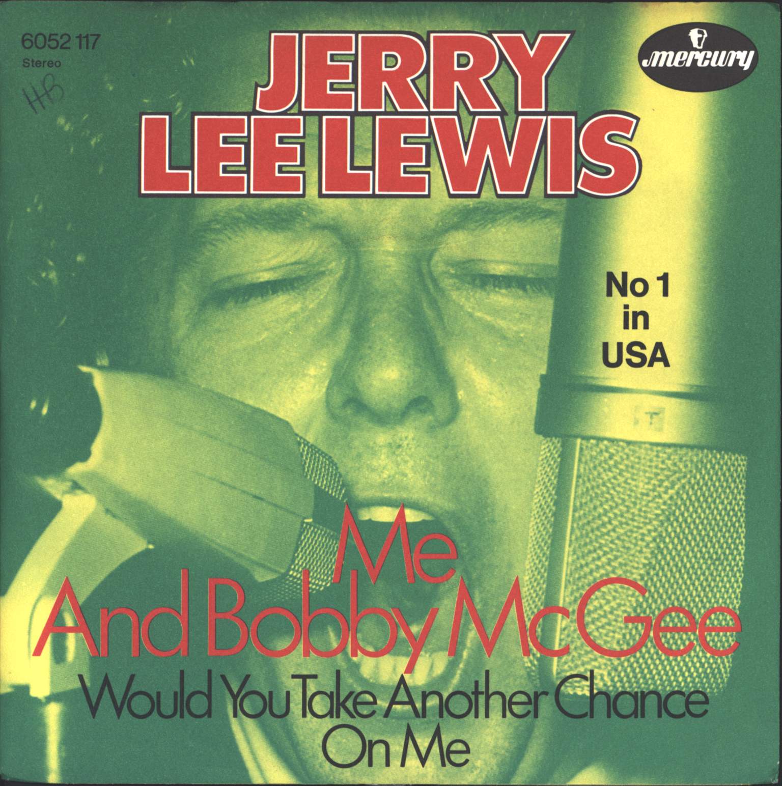 Jerry Lee Lewis: Me And Bobby McGee, 7" Single (Vinyl)