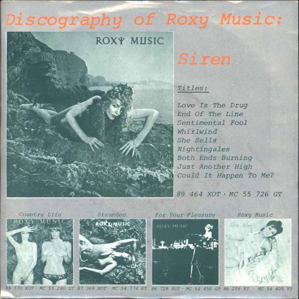Roxy Music: Both Ends Burning, 7" Single (Vinyl)