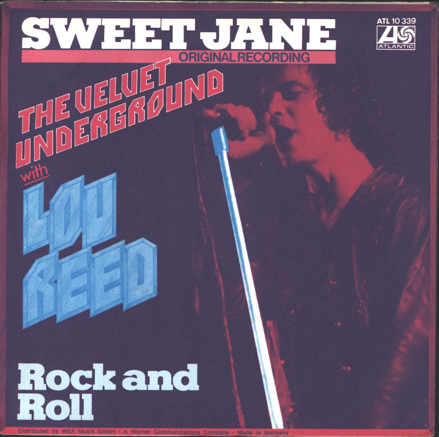 The Velvet Underground: Sweet Jane, 7" Single (Vinyl)