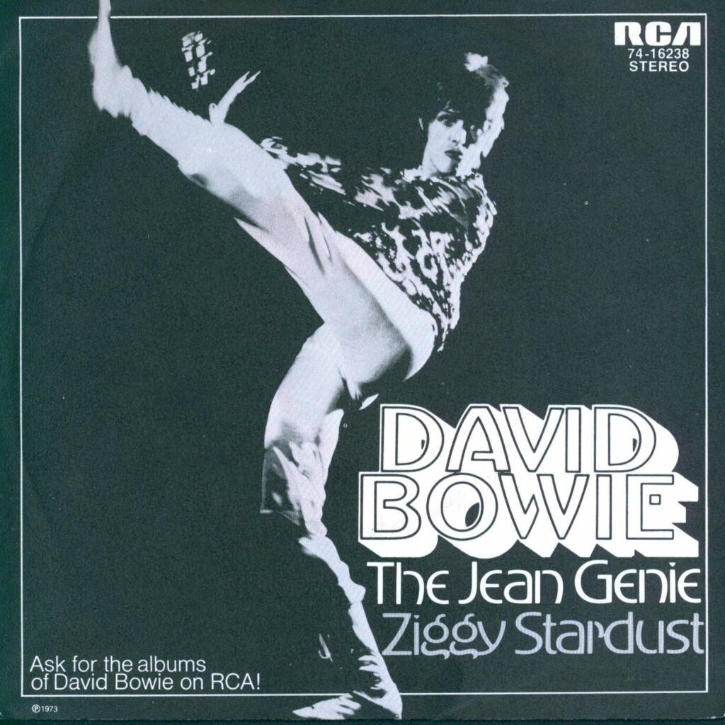 David Bowie: The Jean Genie, 7" Single (Vinyl)