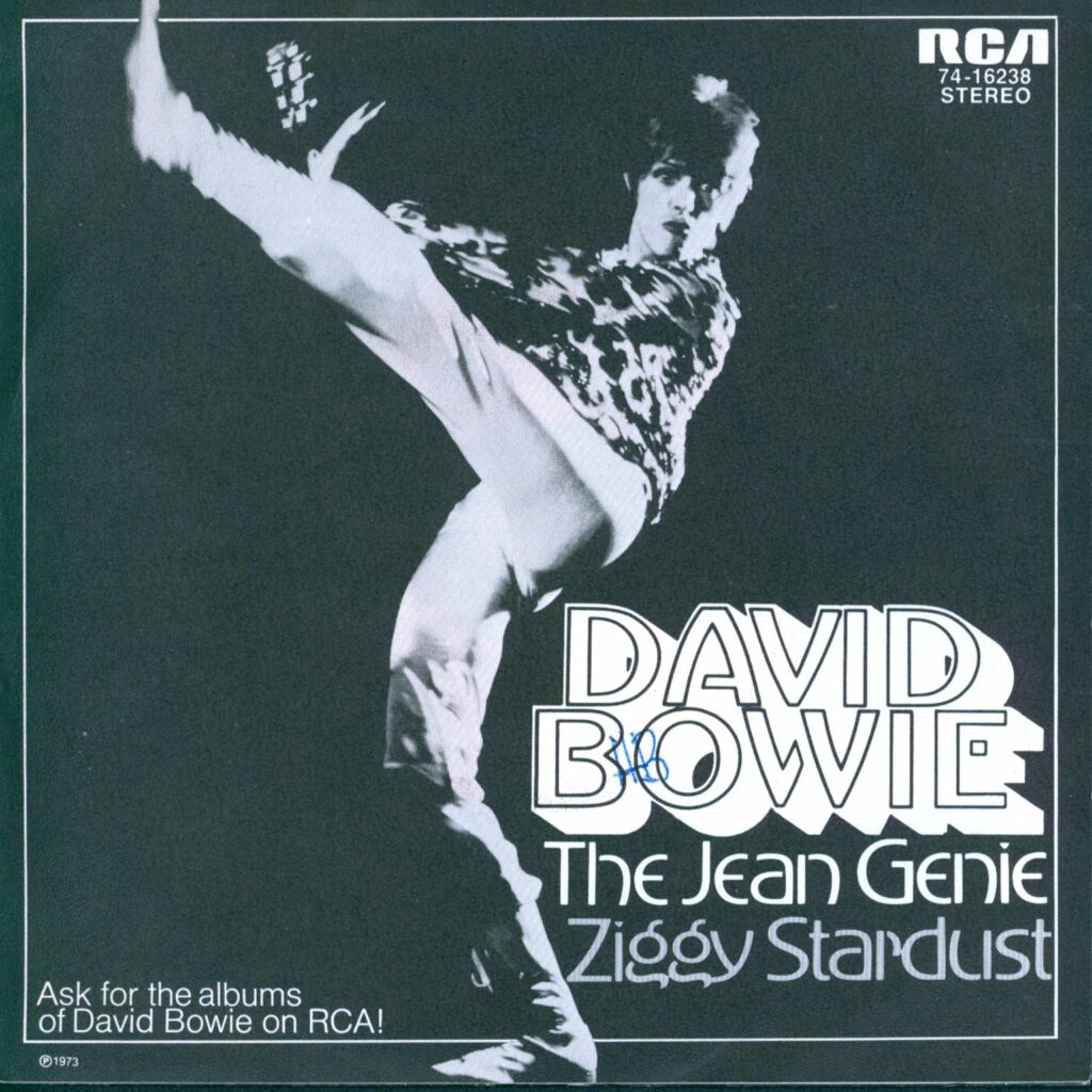 David Bowie: The Jean Genie, 7" Single (Vinyl)