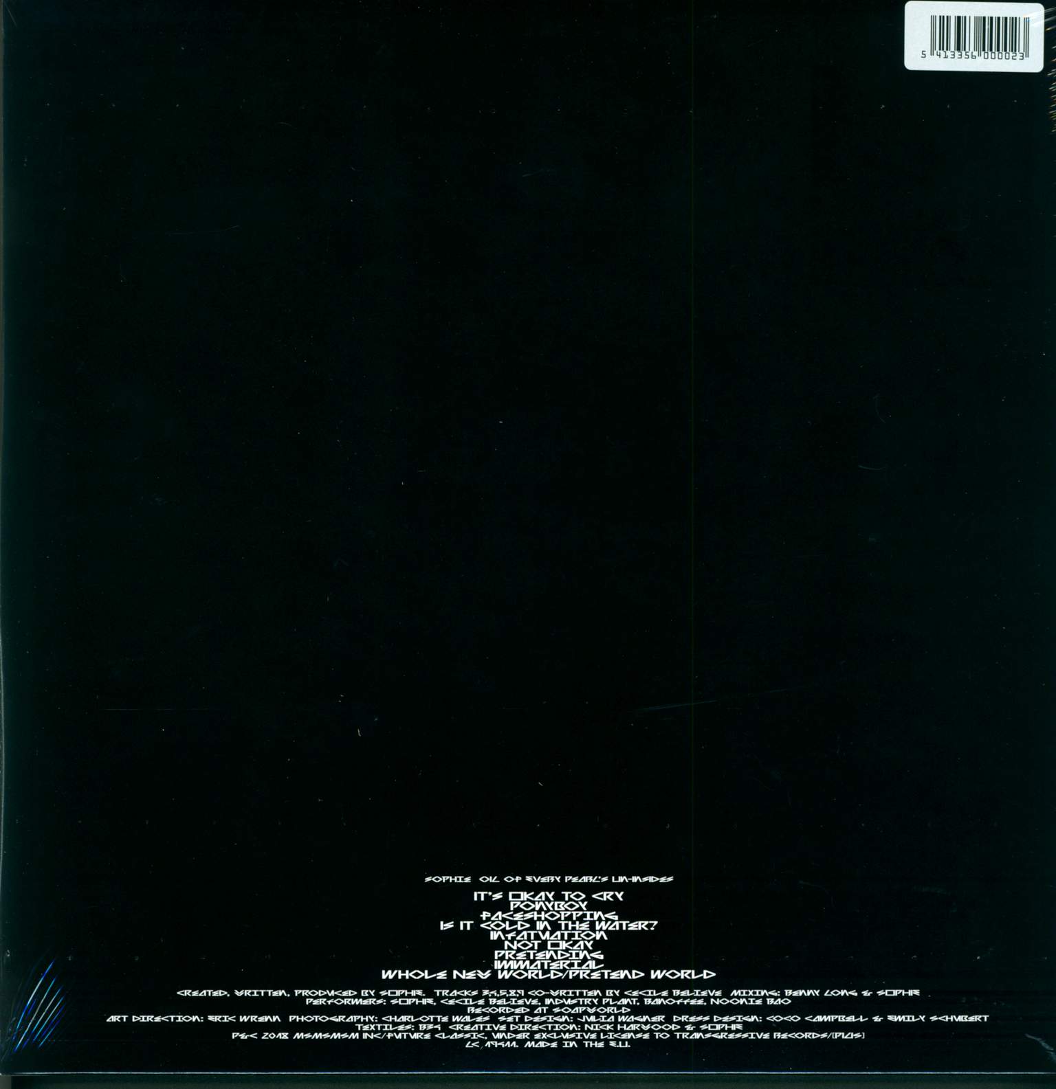 Sophie: Oil Of Every Pearl's Un-Insides, LP (Vinyl)