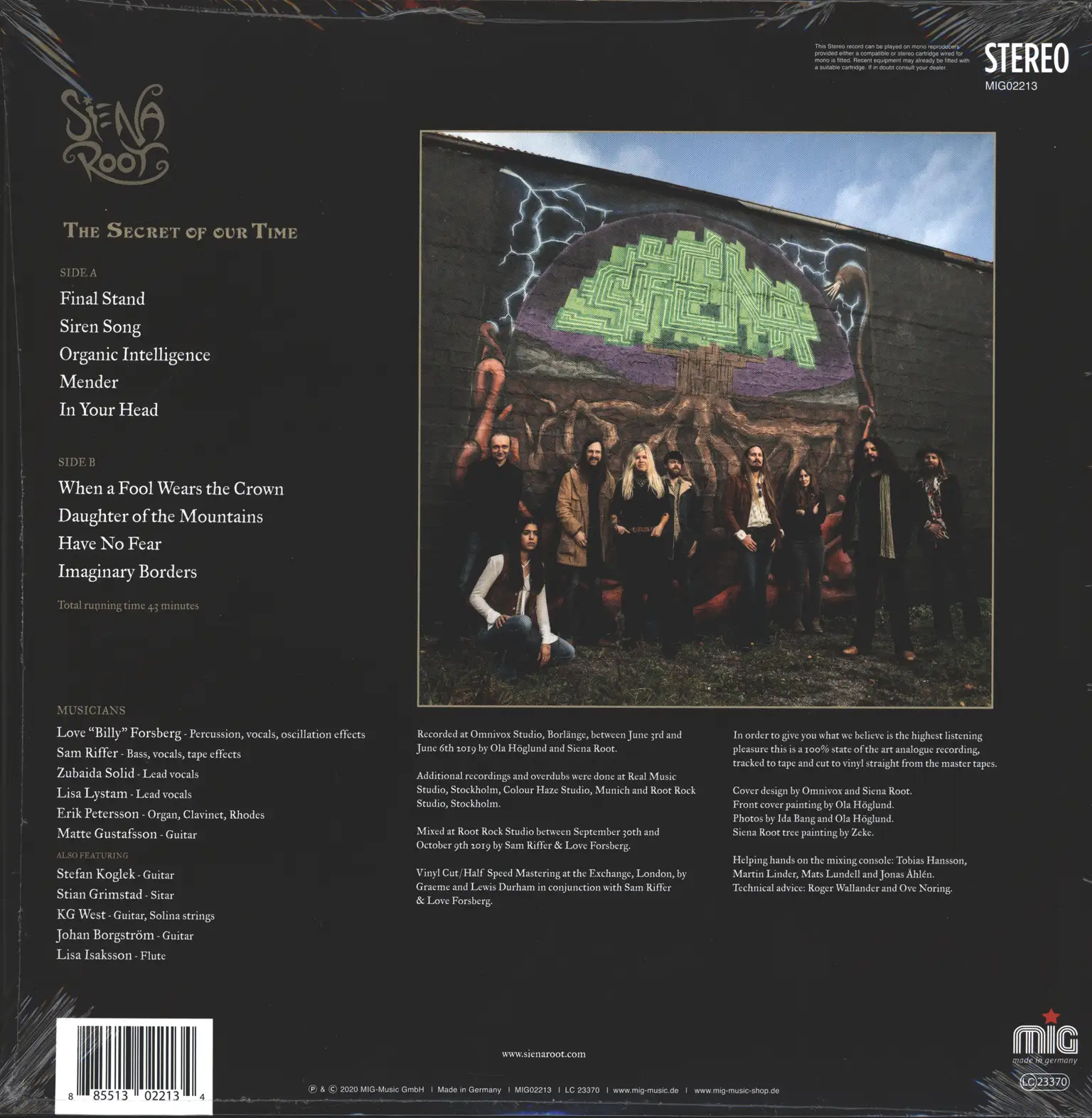 Siena Root: The Secret Of Our Time, LP (Vinyl)
