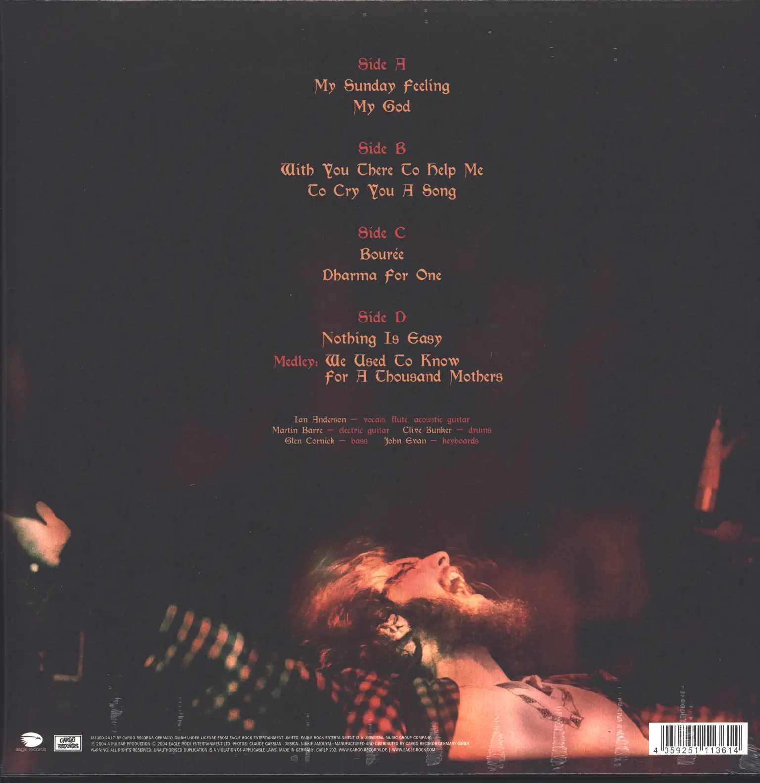 Jethro Tull: Nothing Is Easy: Live At The Isle Of Wight 1970, 2×LP (Vinyl)
